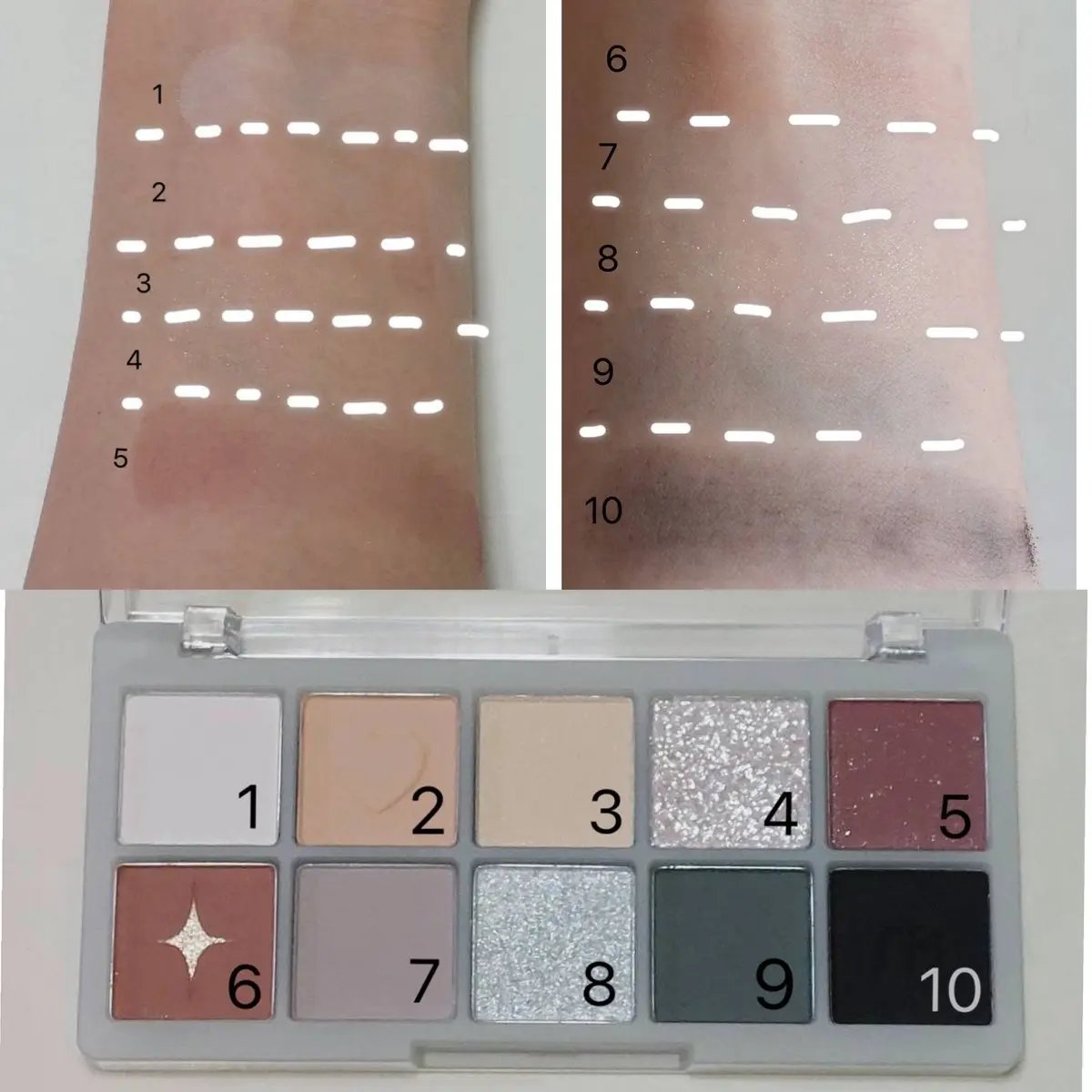 ビーマイベストフレンズハウスパレット/Milk Touch/アイシャドウパレットを使ったクチコミ（2枚目）