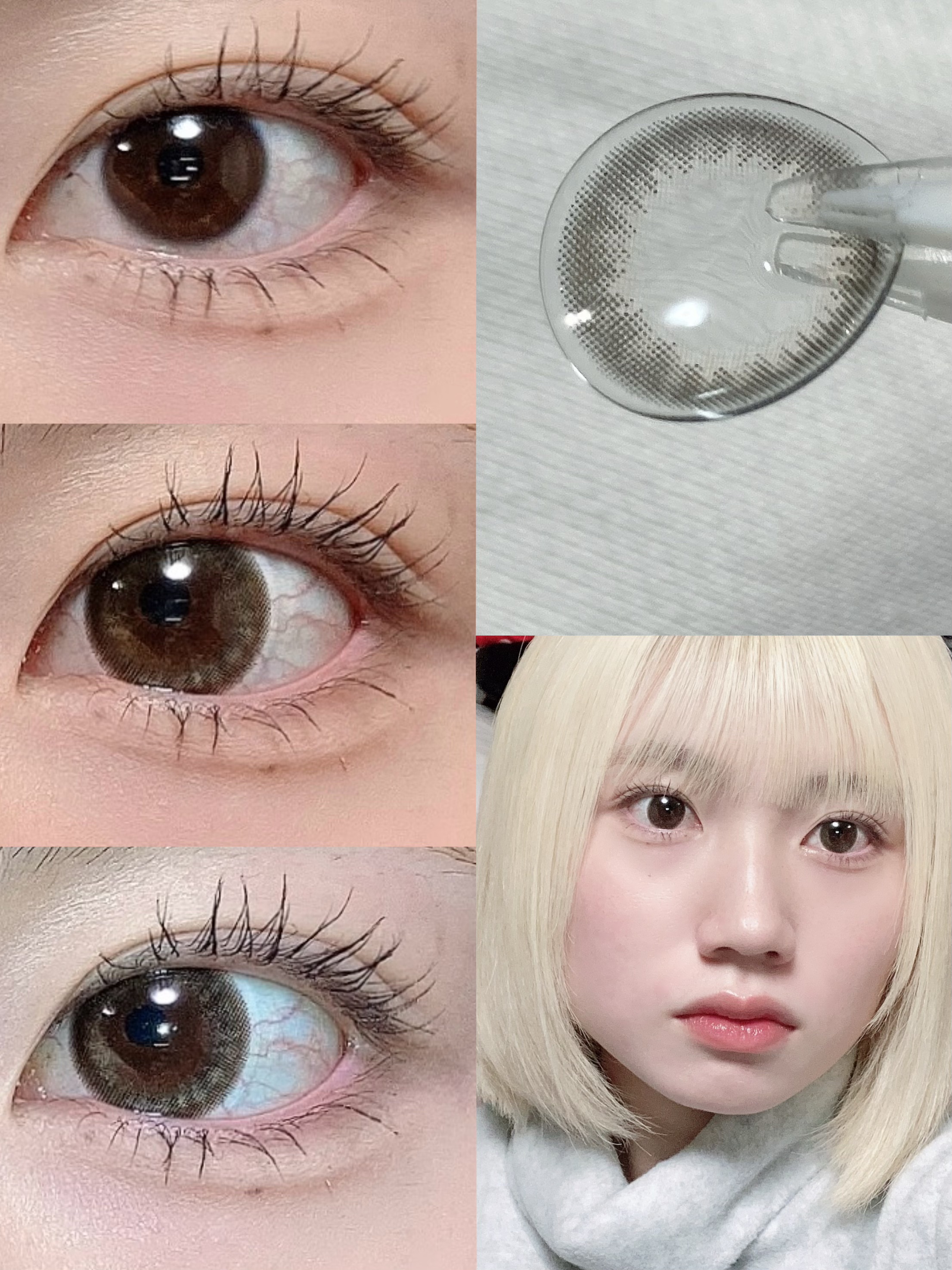 レヴィアブルーライトバリアワンデー ベーシックバリア/ReVIA/ワンデー（１DAY）カラコンを使ったクチコミ（2枚目）