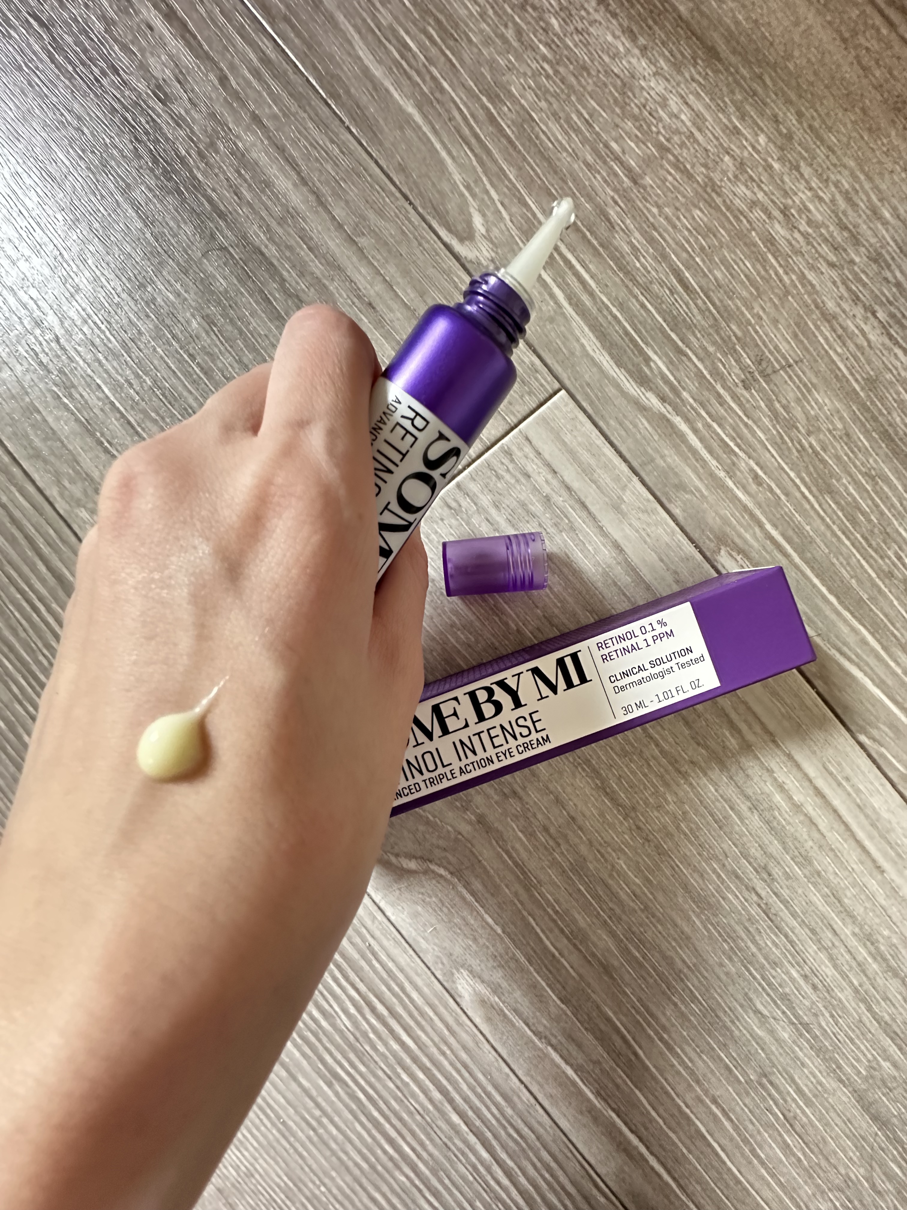 レチノールインテンシブ アドバンスドトリプルアクションアイクリーム/SOME BY MI/アイケア・アイクリームを使ったクチコミ（3枚目）