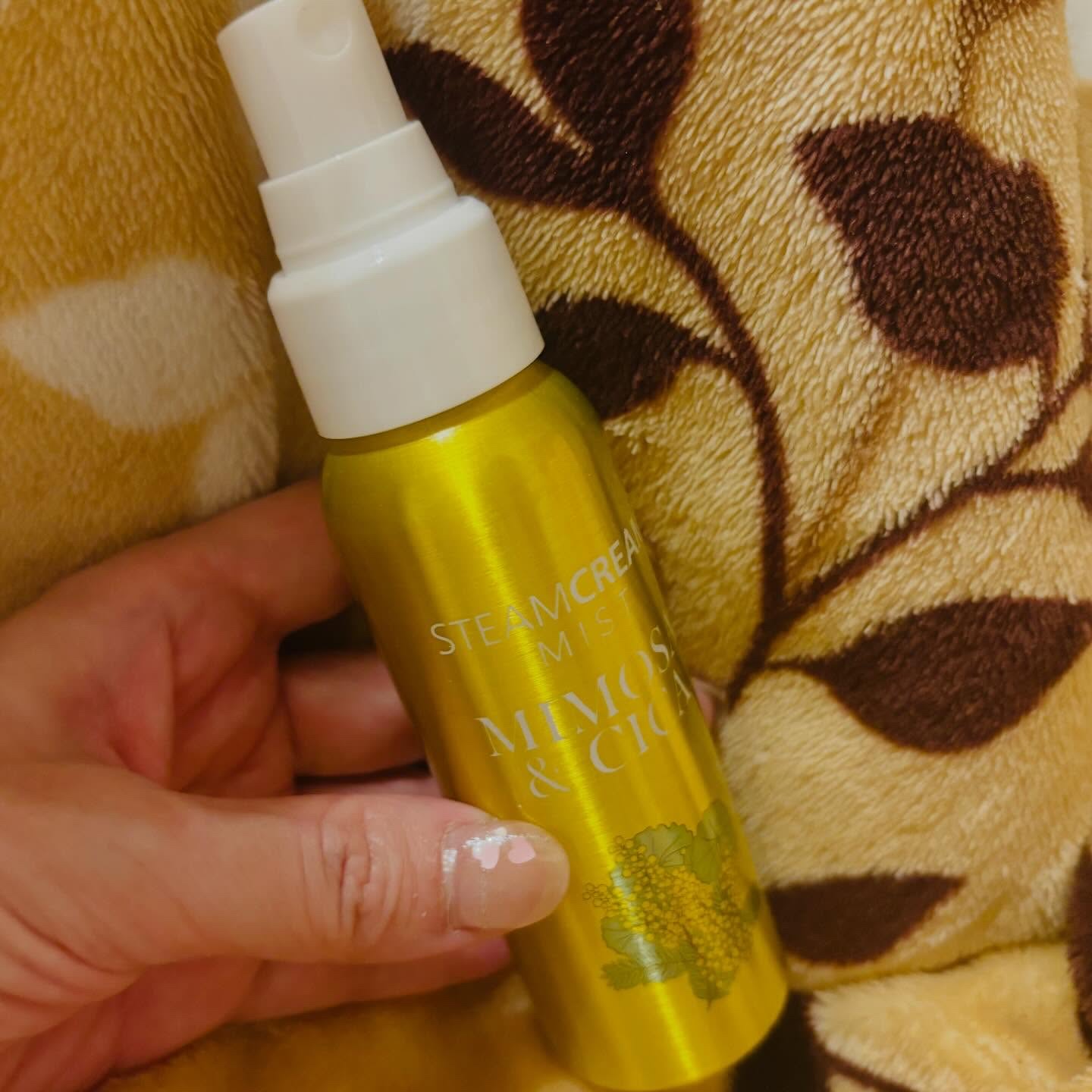 スチームクリーム ミモザ&オリーブ/STEAMCREAM/ボディクリームを使ったクチコミ（3枚目）