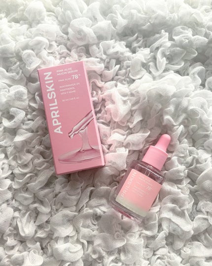 ピンクアロエムチンセラム/APRILSKIN/美容液を使ったクチコミ(2枚目)