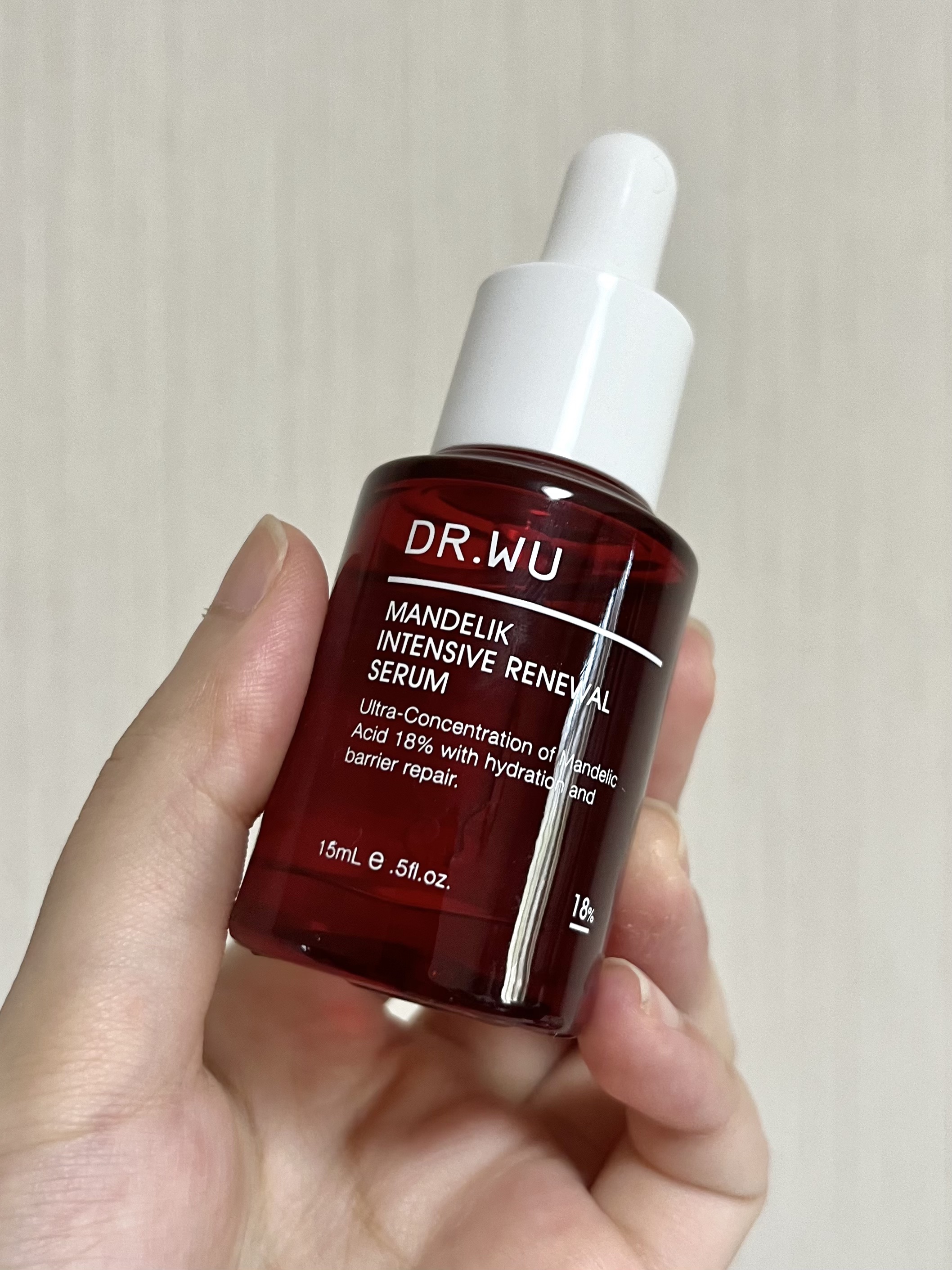 マンデリック インテンシブ 18%セラム/DR.WU/美容液を使ったクチコミ（1枚目）