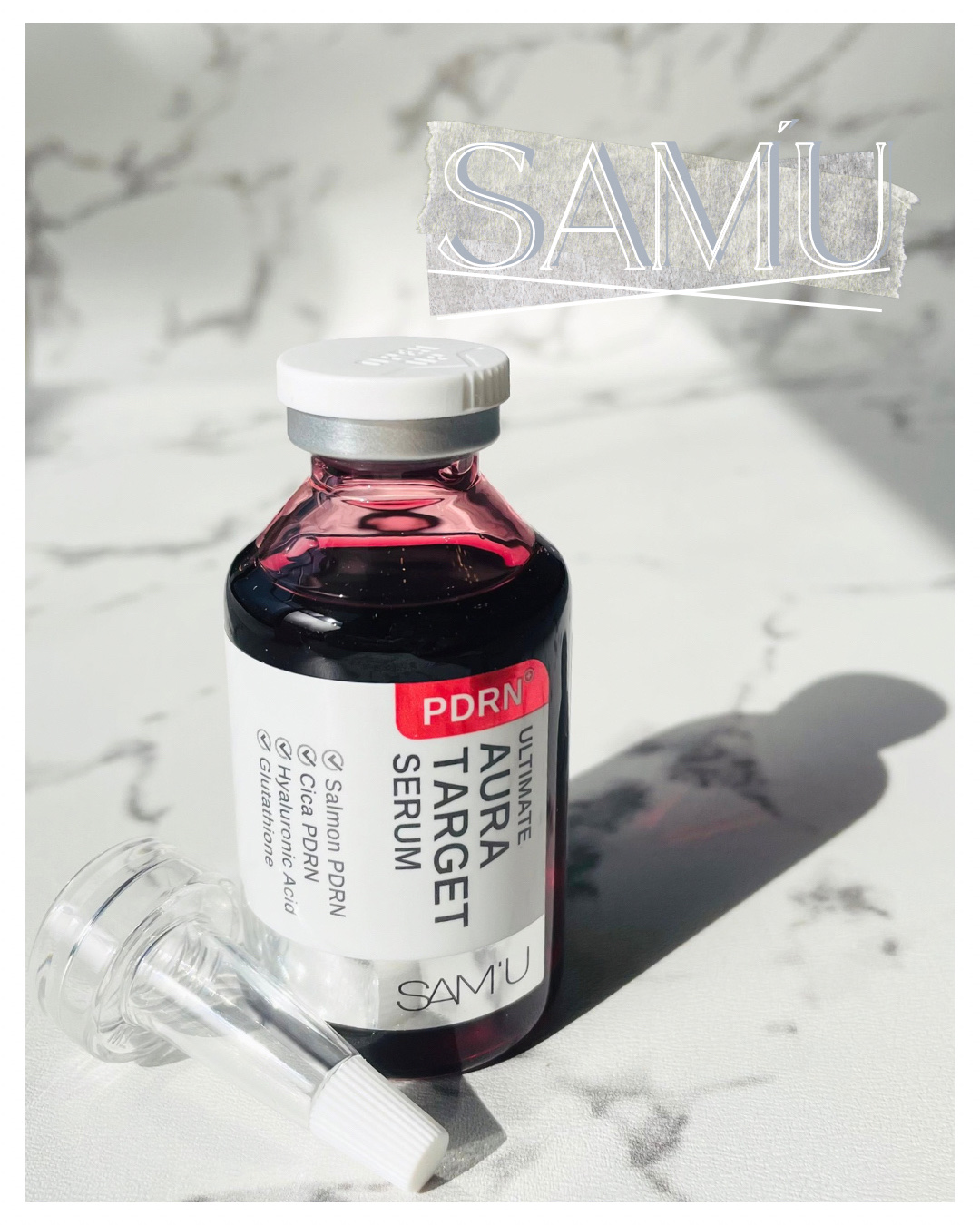 PDRNアルティメットオーラターゲットセラム/SAM'U/美容液を使ったクチコミ（1枚目）