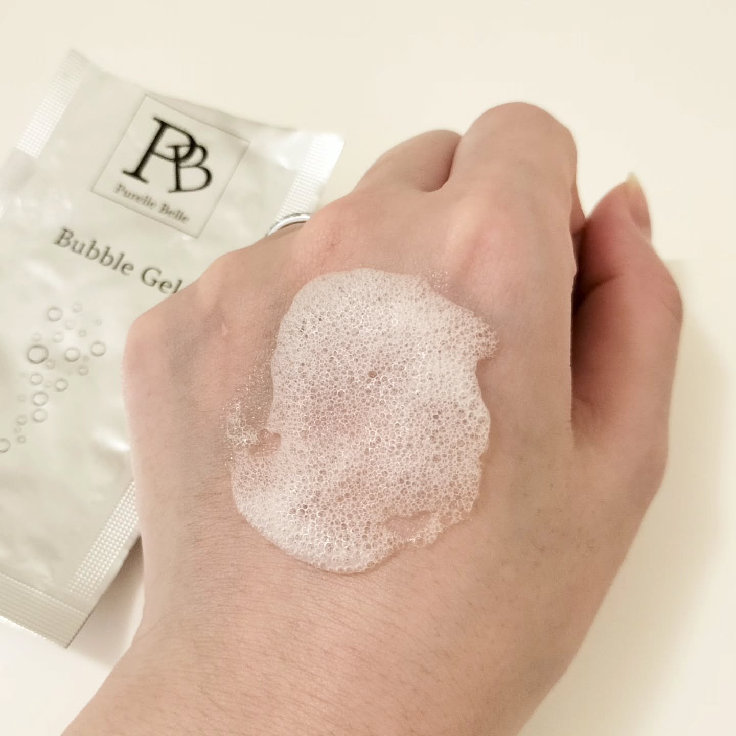  Purella Belle Purella Belle バブルジェルパックのクチコミ「むーんぱわーさろんにていただきました🌙

10分でできるスペシャルケア✨
1剤式の泡ジェルタイ.....」（3枚目）