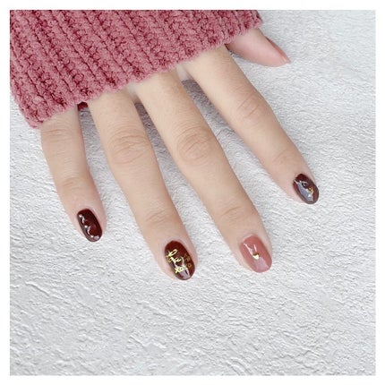 𝘼𝙮𝙪 ❦ 𝑆𝑒𝑙𝑓 𝑁𝑎𝑖𝑙 on LIPS 「❥こんばんは😌またまたバレンタインネイル💅💕1年のイベ..」(6枚目)