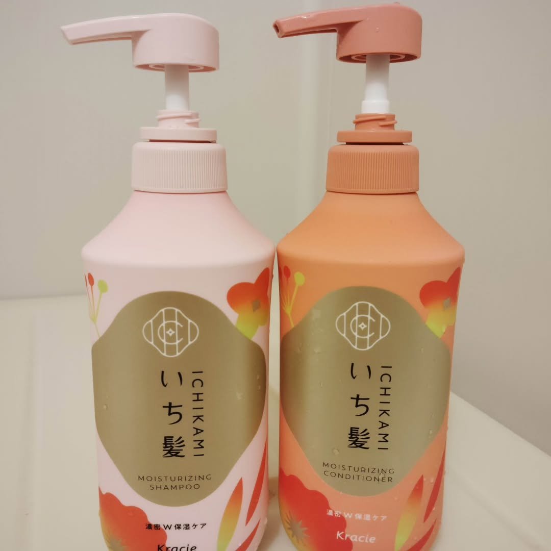 濃密Ｗ保湿ケア　シャンプー／コンディショナー コンディショナー ポンプ450ｇ/いち髪/市販シャンプーを使ったクチコミ（1枚目）