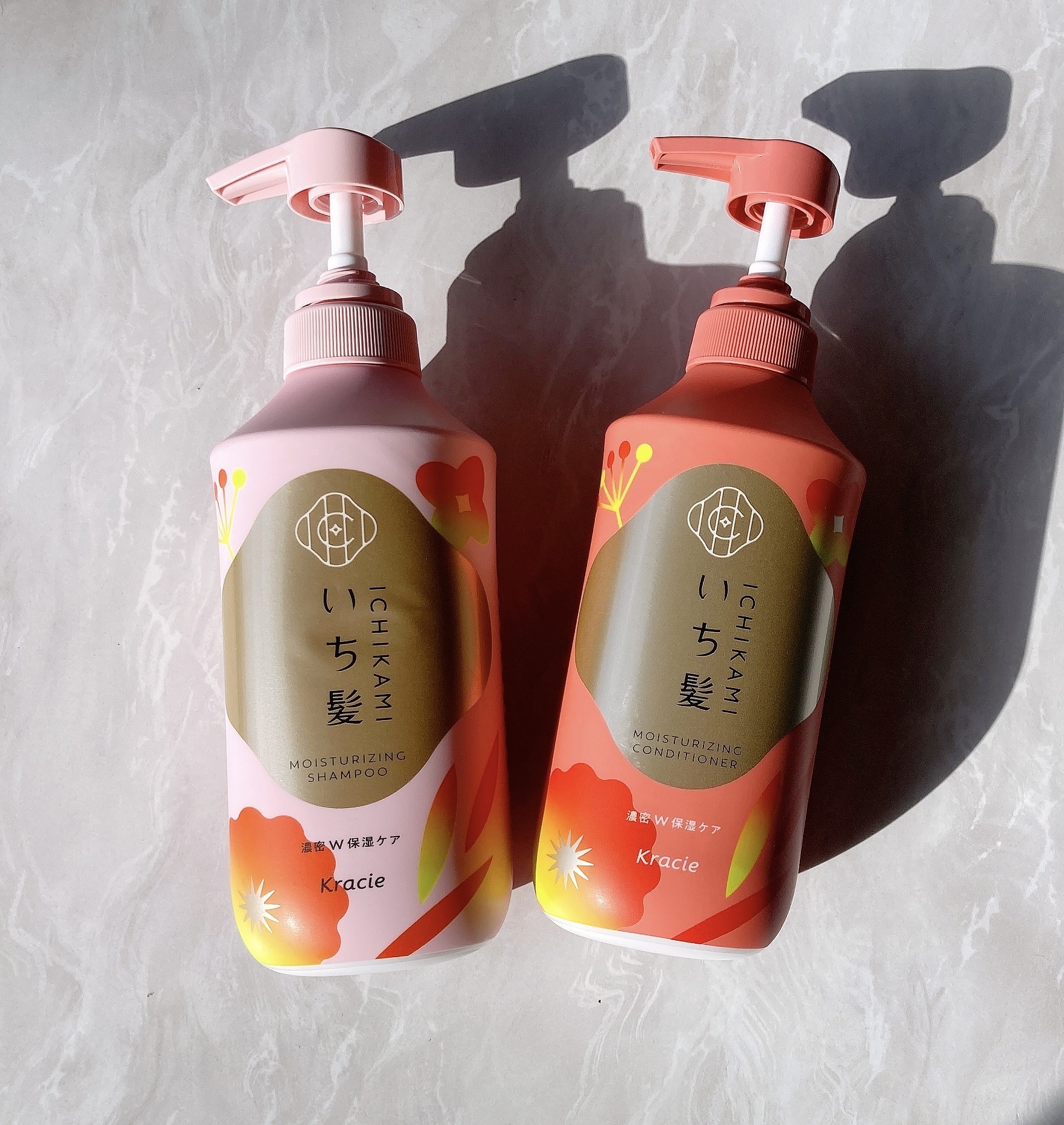濃密Ｗ保湿ケア　シャンプー／コンディショナー シャンプー ポンプ450ｍL/いち髪/市販シャンプーを使ったクチコミ（1枚目）