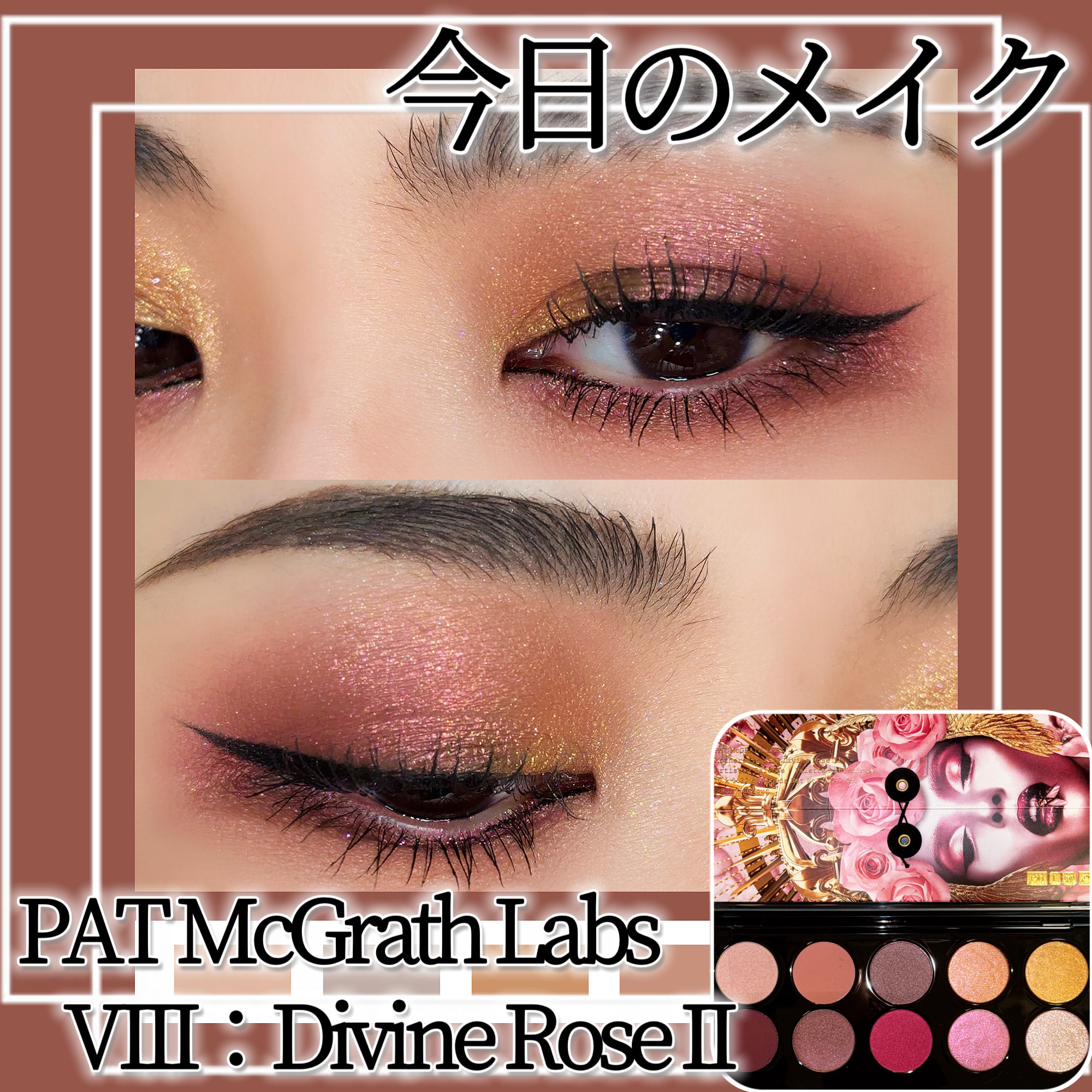 MOTHERSHIP VIII: DIVINE ROSE II/PAT McGRATH LABS/アイシャドウパレットを使ったクチコミ（1枚目）