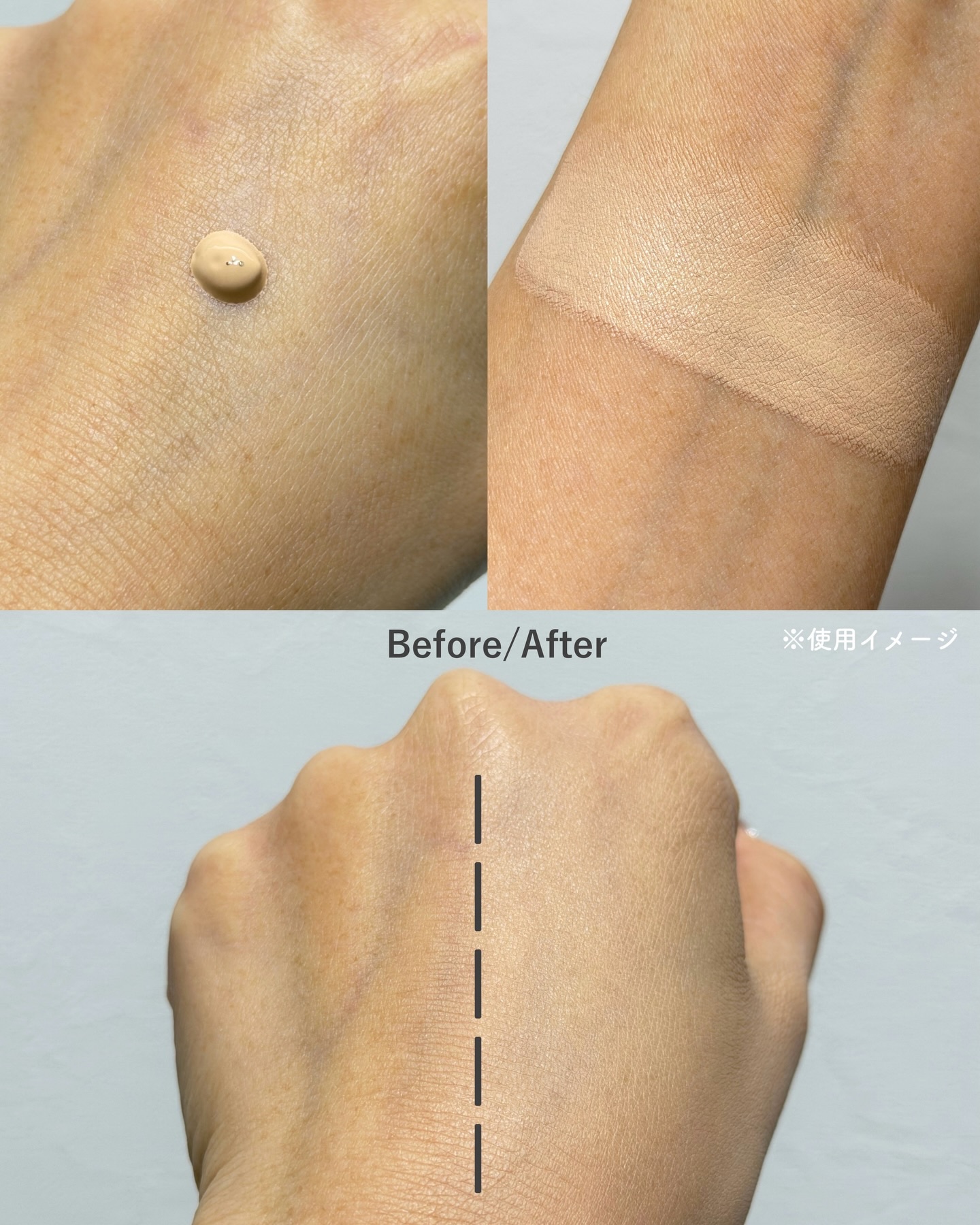 ジヴェルニー 密着カバーファンデーション/GIVERNY/リキッドファンデーションを使ったクチコミ（3枚目）