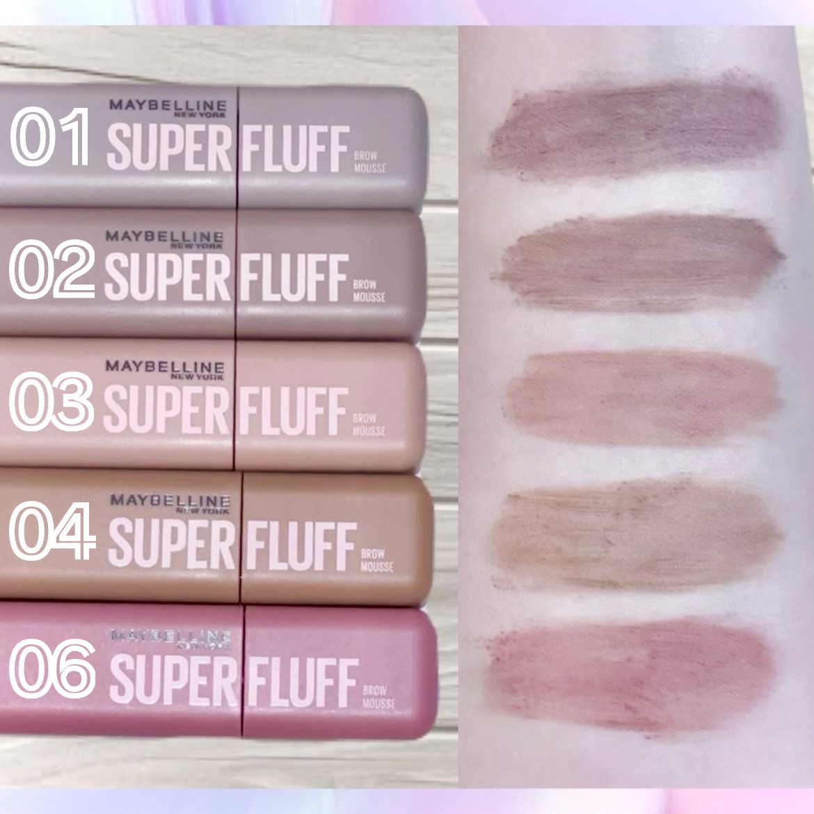 メイベリン SP フラッフ ブロウ ムース/MAYBELLINE NEW YORK/眉マスカラを使ったクチコミ（2枚目）