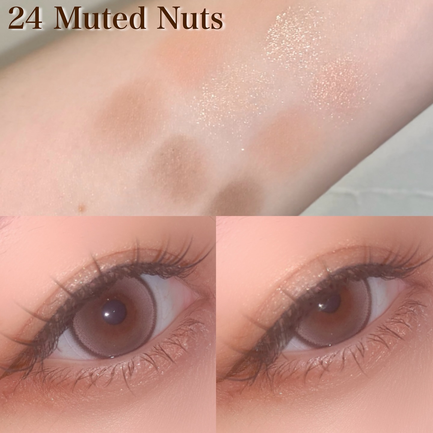 シャドウパレット/dasique/アイシャドウパレットを使ったクチコミ（3枚目）