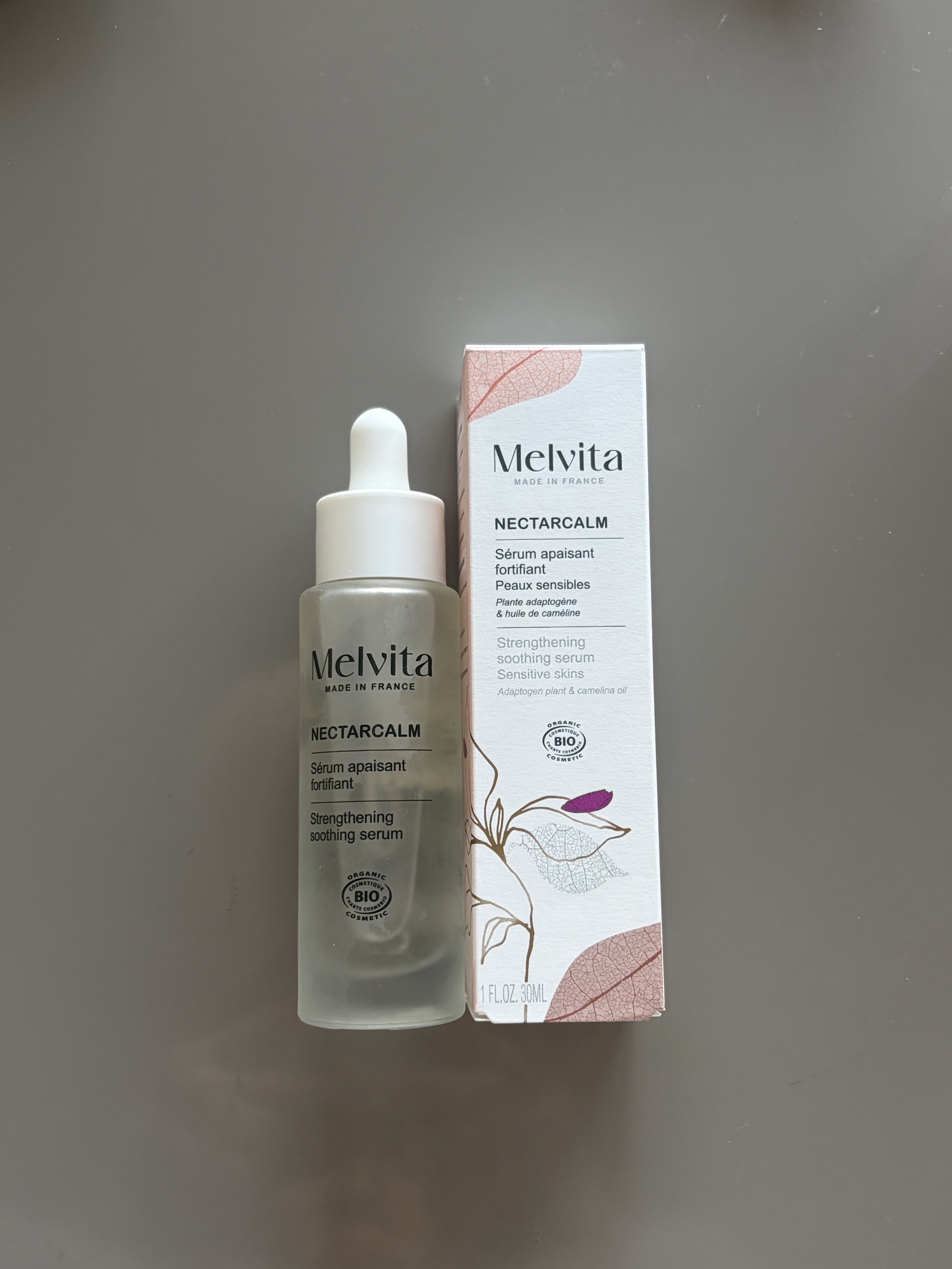 Melvita ネクターカルム STG セラムのクチコミ「ネクターカルム STG セラム 30mL。

季節の変わり目や環境の変化などの影響で、「ときど.....」（1枚目）