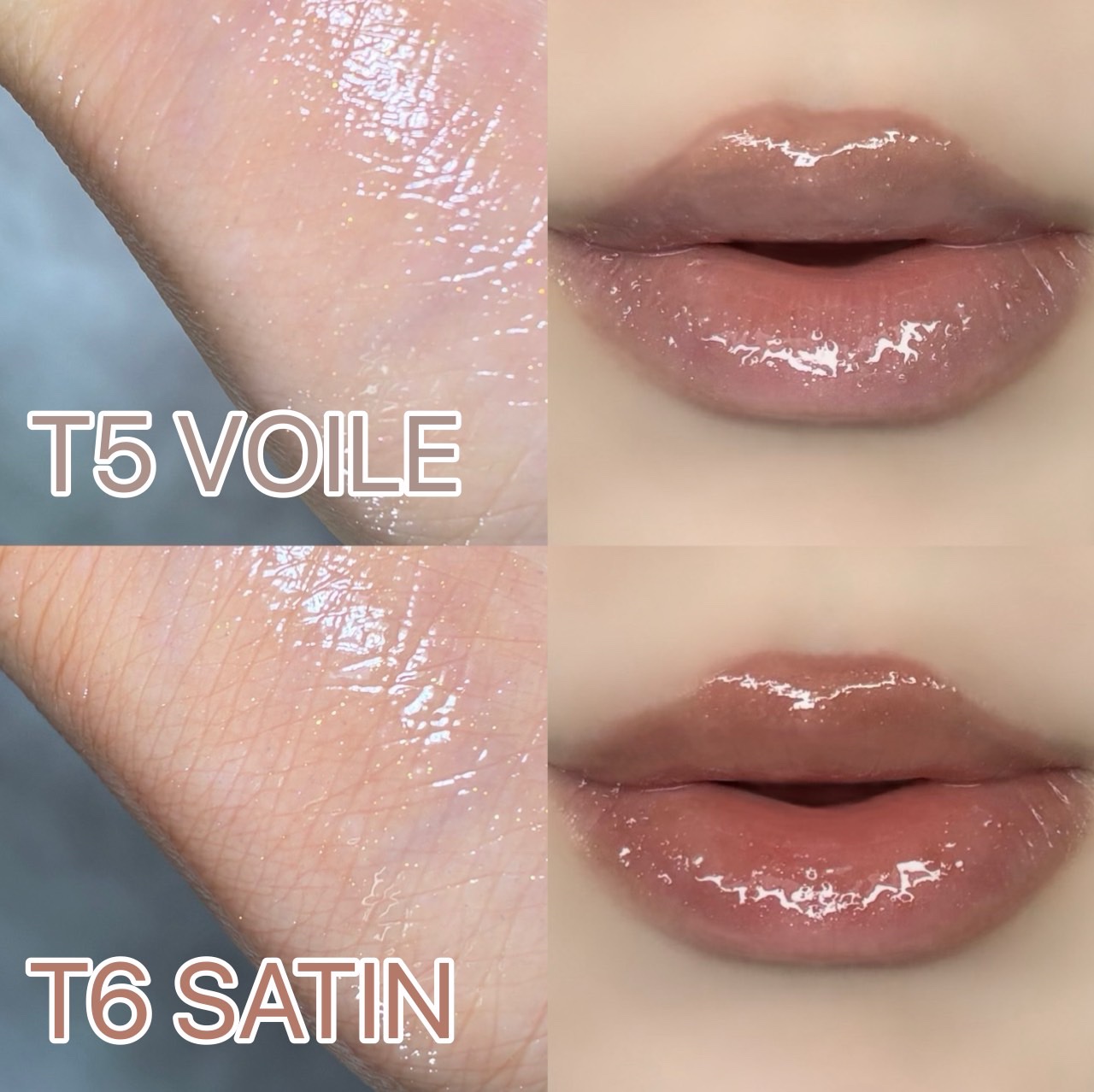 チュールグロス/ENTROPY/リップグロスを使ったクチコミ（3枚目）