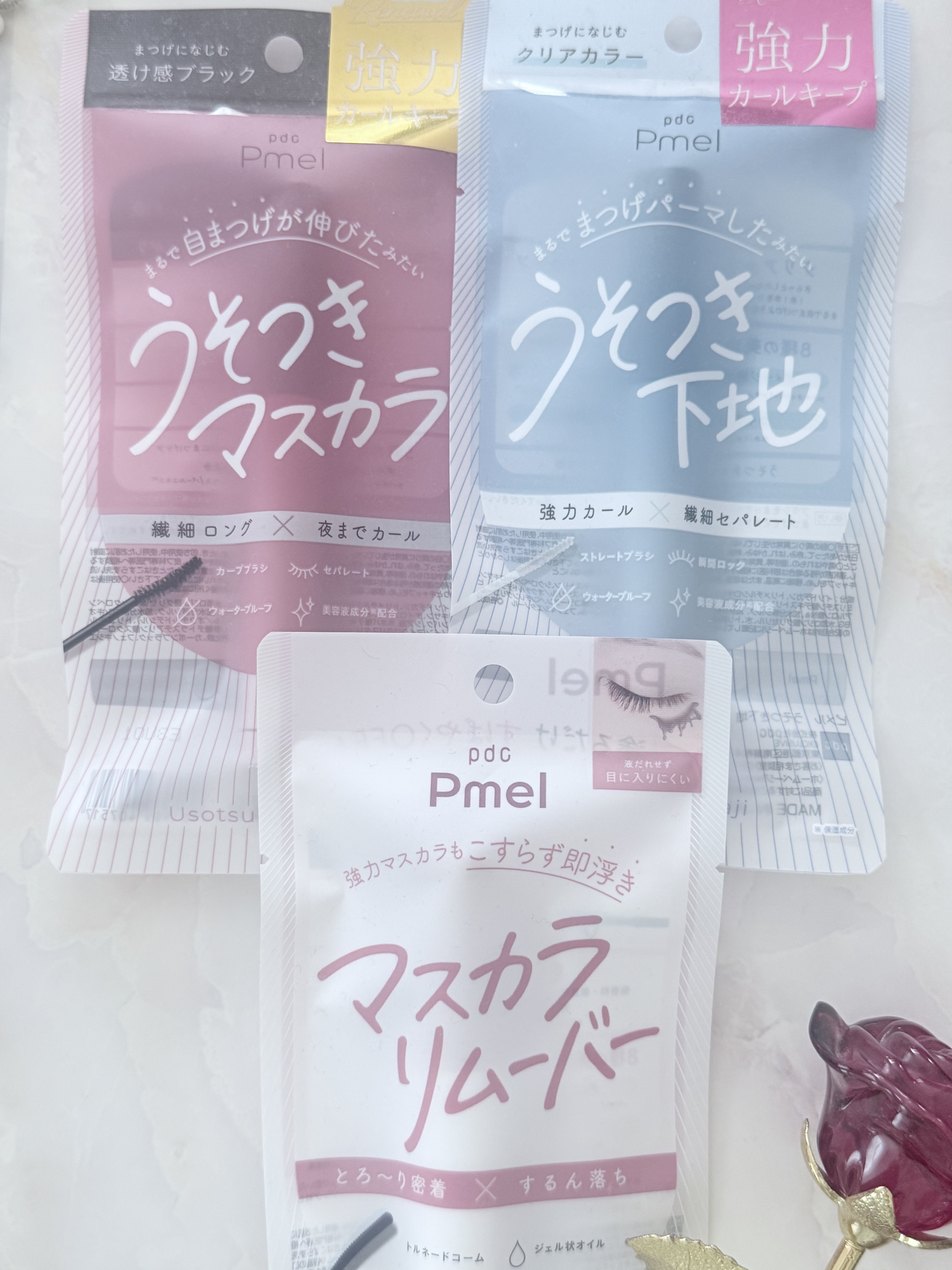ピメル うそつきマスカラ/pdc/マスカラを使ったクチコミ（1枚目）