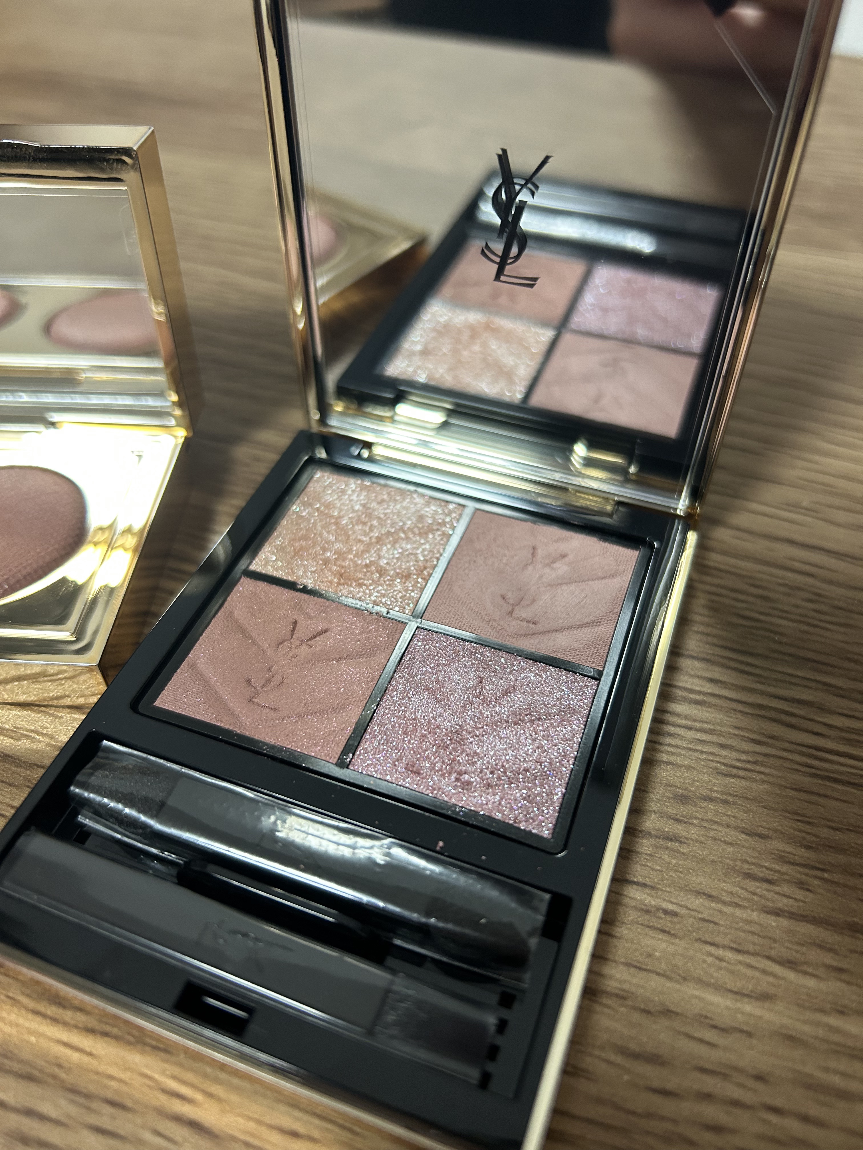 リュクス アイシャドウ デュオ/BOBBI BROWN/アイシャドウパレットを使ったクチコミ（2枚目）