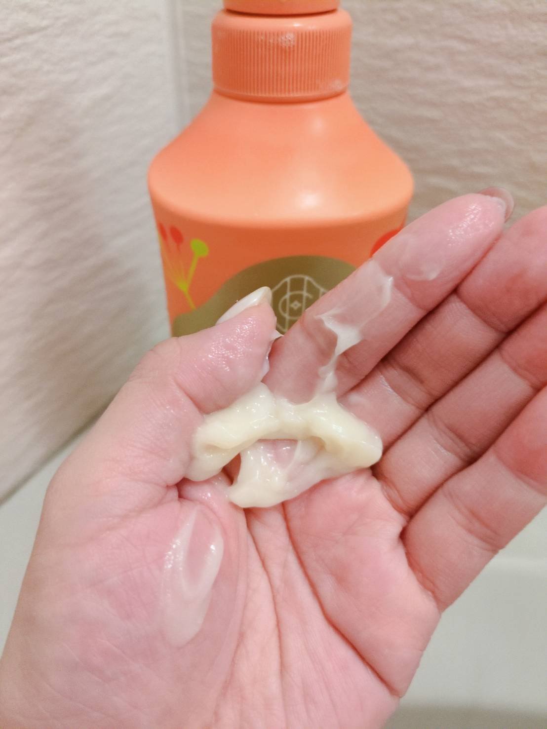 濃密Ｗ保湿ケア　シャンプー／コンディショナー コンディショナー ポンプ450ｇ/いち髪/市販シャンプーを使ったクチコミ（3枚目）