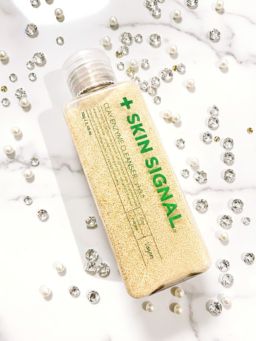 ピンククレイ酵素クレンザー/SKIN SIGNAL/洗顔パウダーを使ったクチコミ（1枚目）