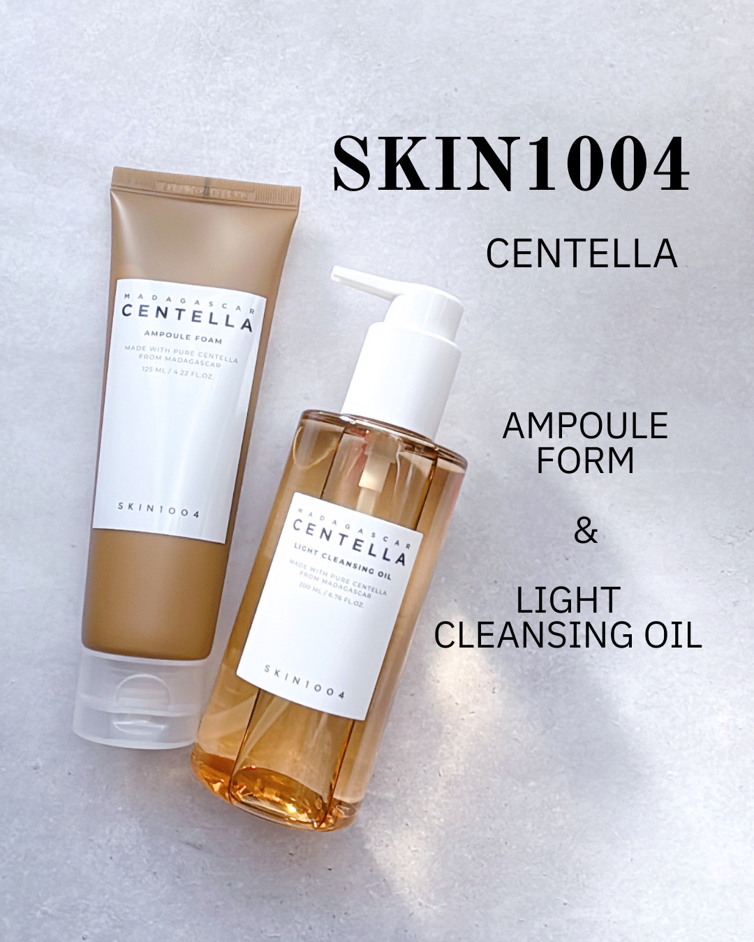 センテラ ライトクレンジングオイル/SKIN1004/オイルクレンジングを使ったクチコミ（1枚目）