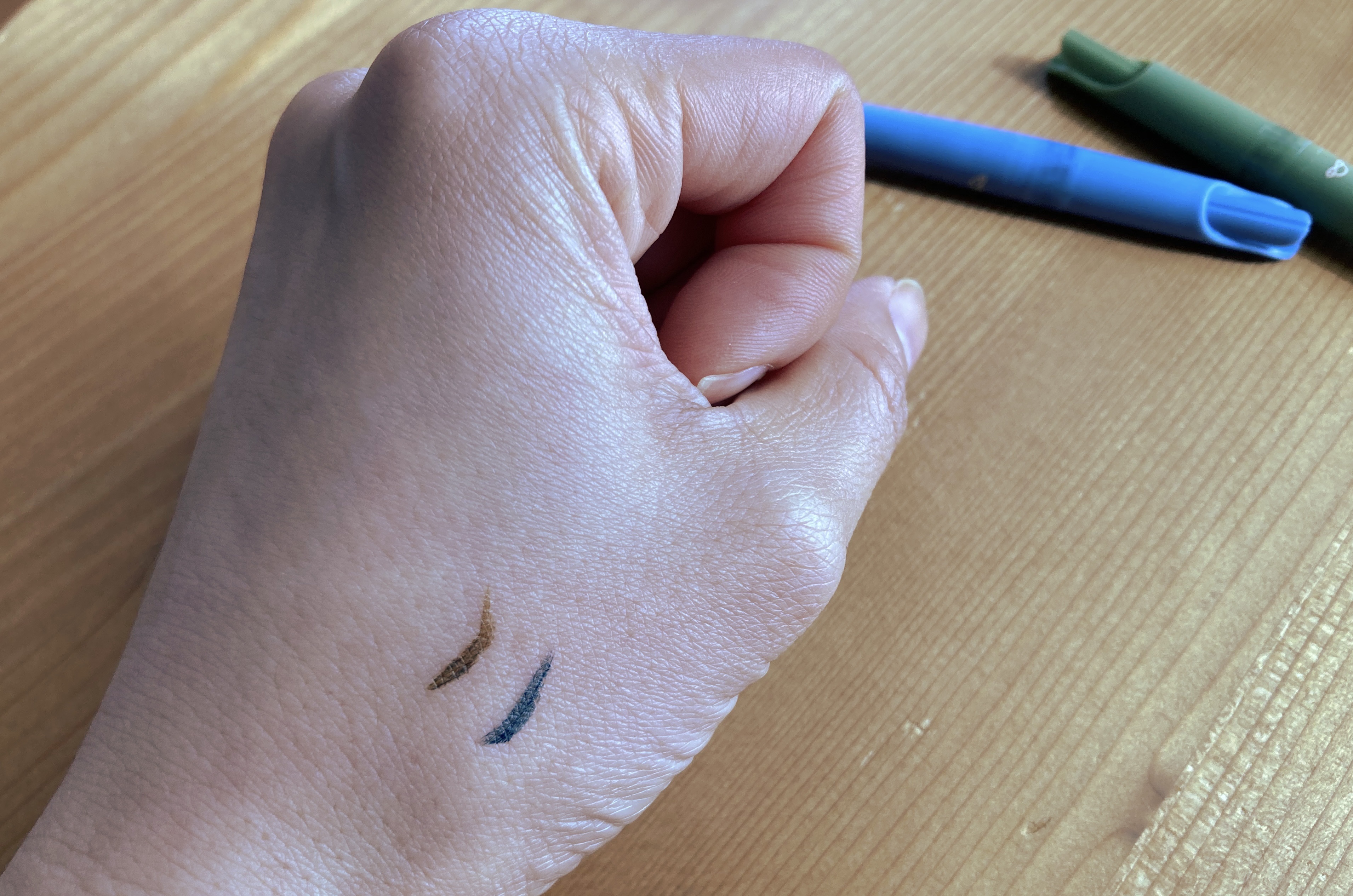 カラーシェイクライナー/C’est la pointe/リキッドアイライナーを使ったクチコミ（3枚目）