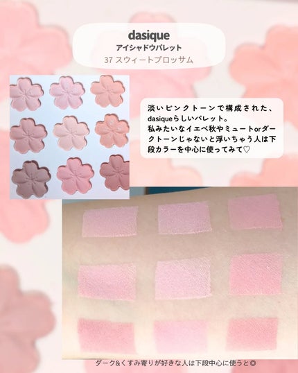 シャドウパレット/dasique/アイシャドウパレットを使ったクチコミ(3枚目)
