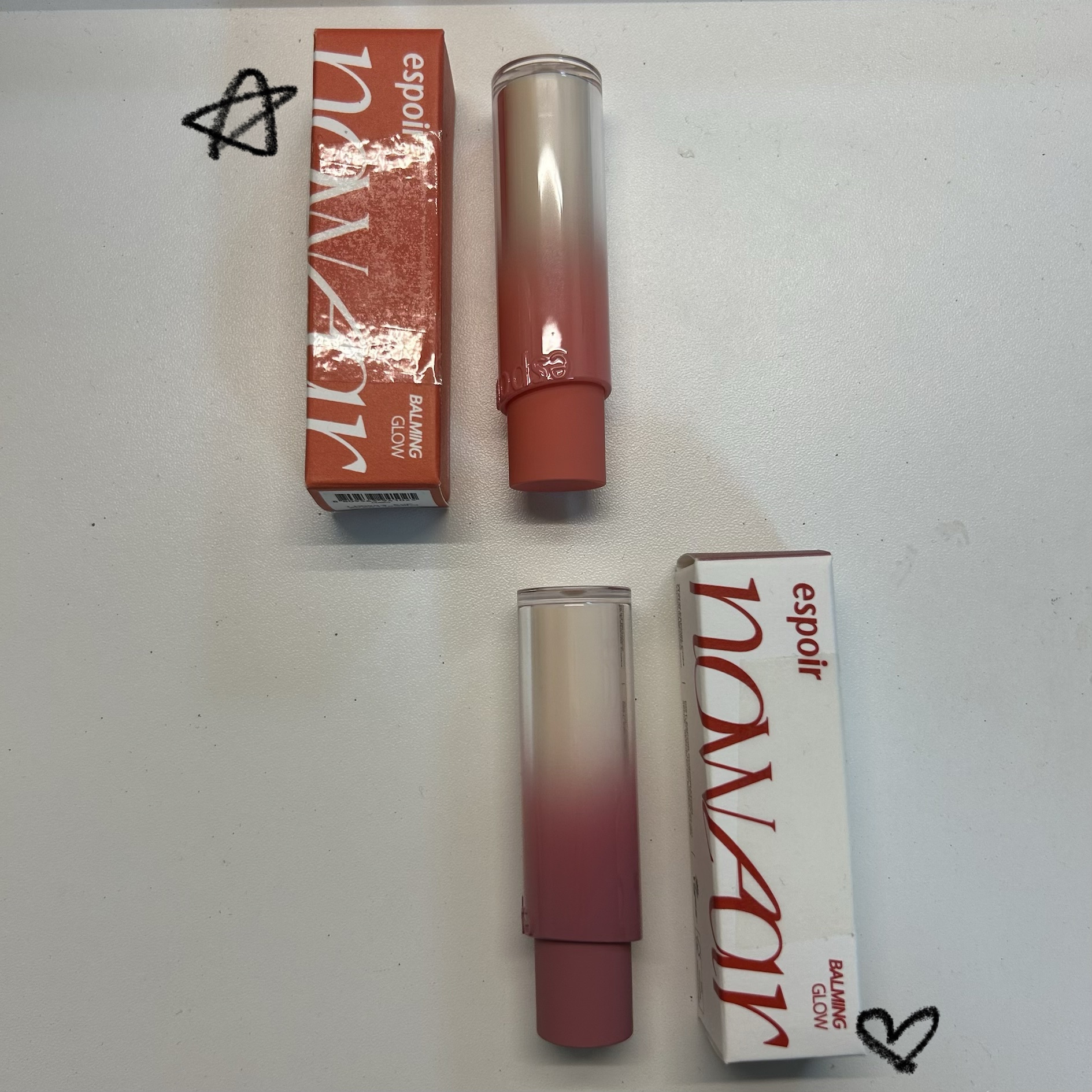 ノーウェアリップスティックバーミンググロー/espoir/口紅を使ったクチコミ（1枚目）