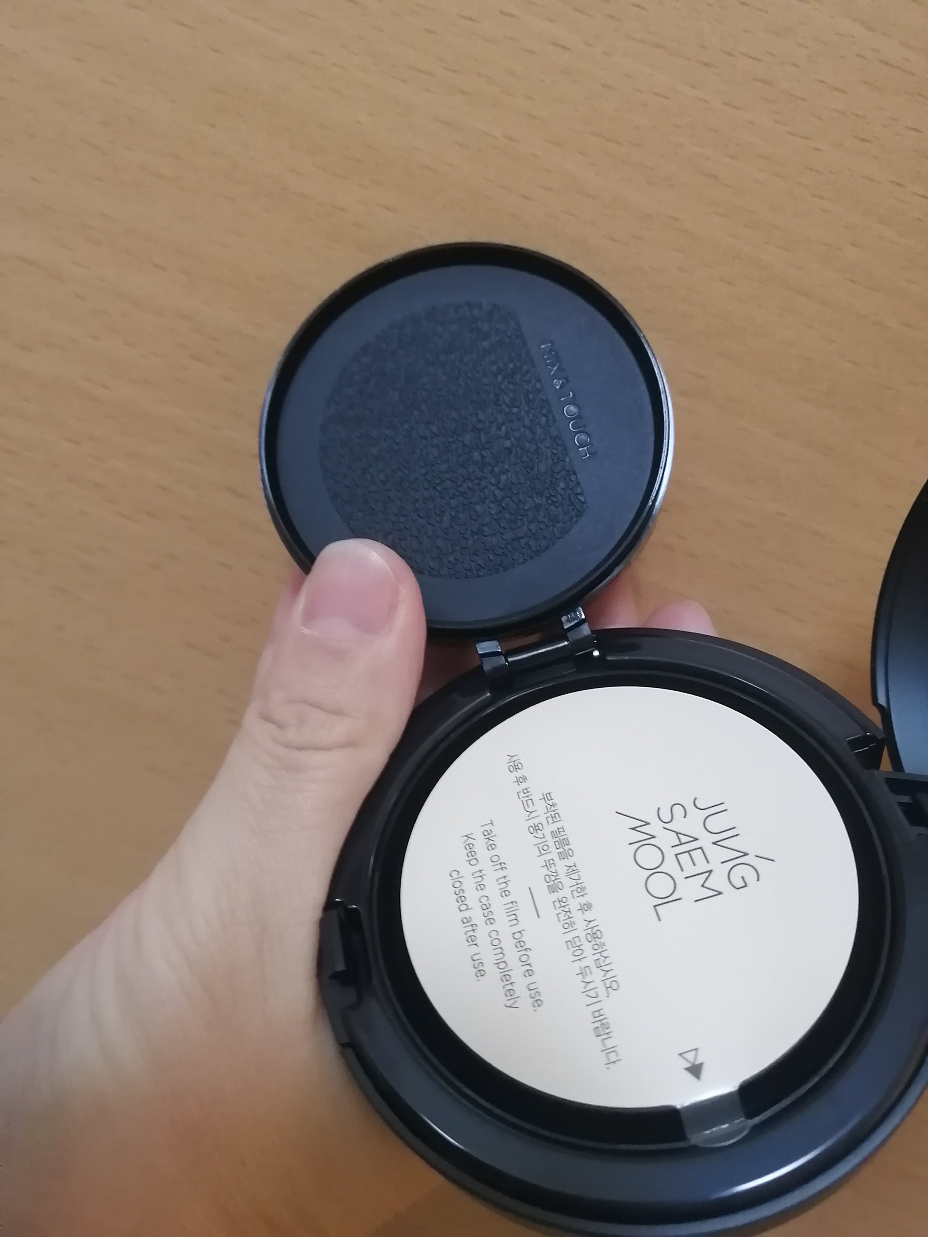 エッセンシャル スキン ヌーダー クッション/JUNG SAEM MOOL/クッションファンデーションを使ったクチコミ（3枚目）