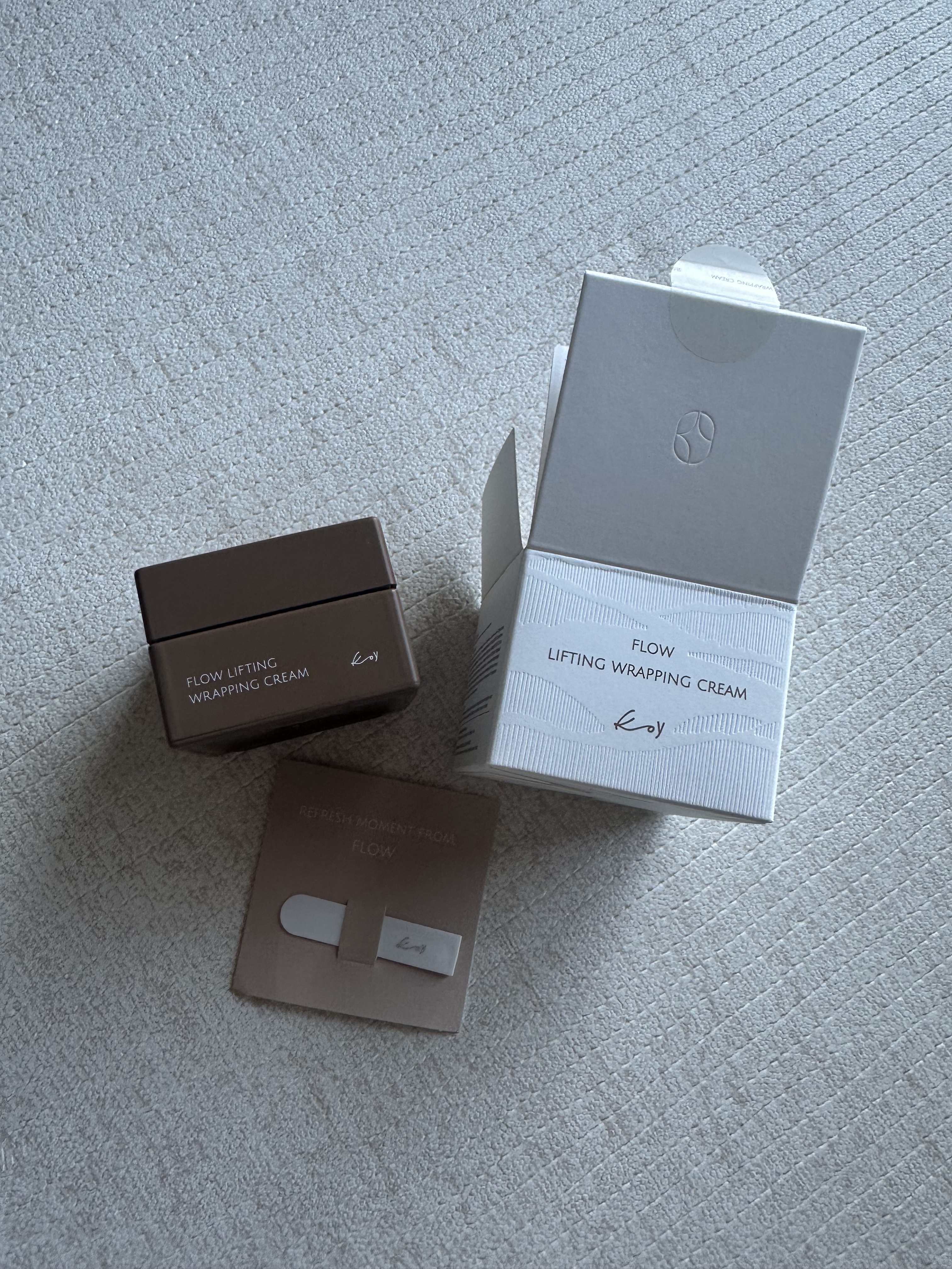 フローリフティングラッピングクリーム/koy/フェイスクリームを使ったクチコミ（1枚目）