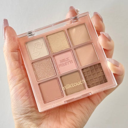 トーンオンシャドウパレット/Milk Touch/アイシャドウパレットを使ったクチコミ(1枚目)