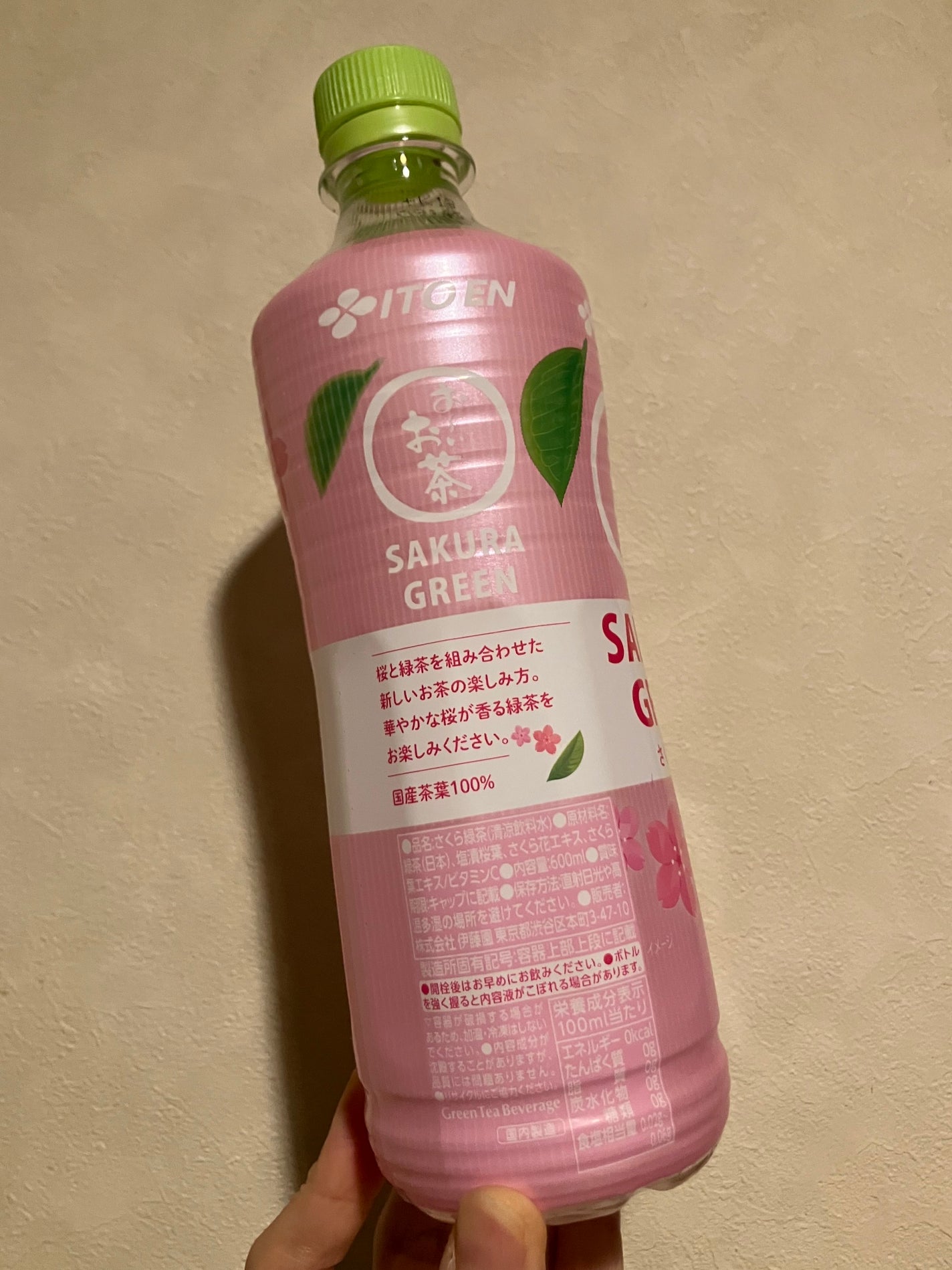 おーいお茶 ◯(まろ)やか さくら緑茶/伊藤園/美容ドリンクを使ったクチコミ(2枚目)