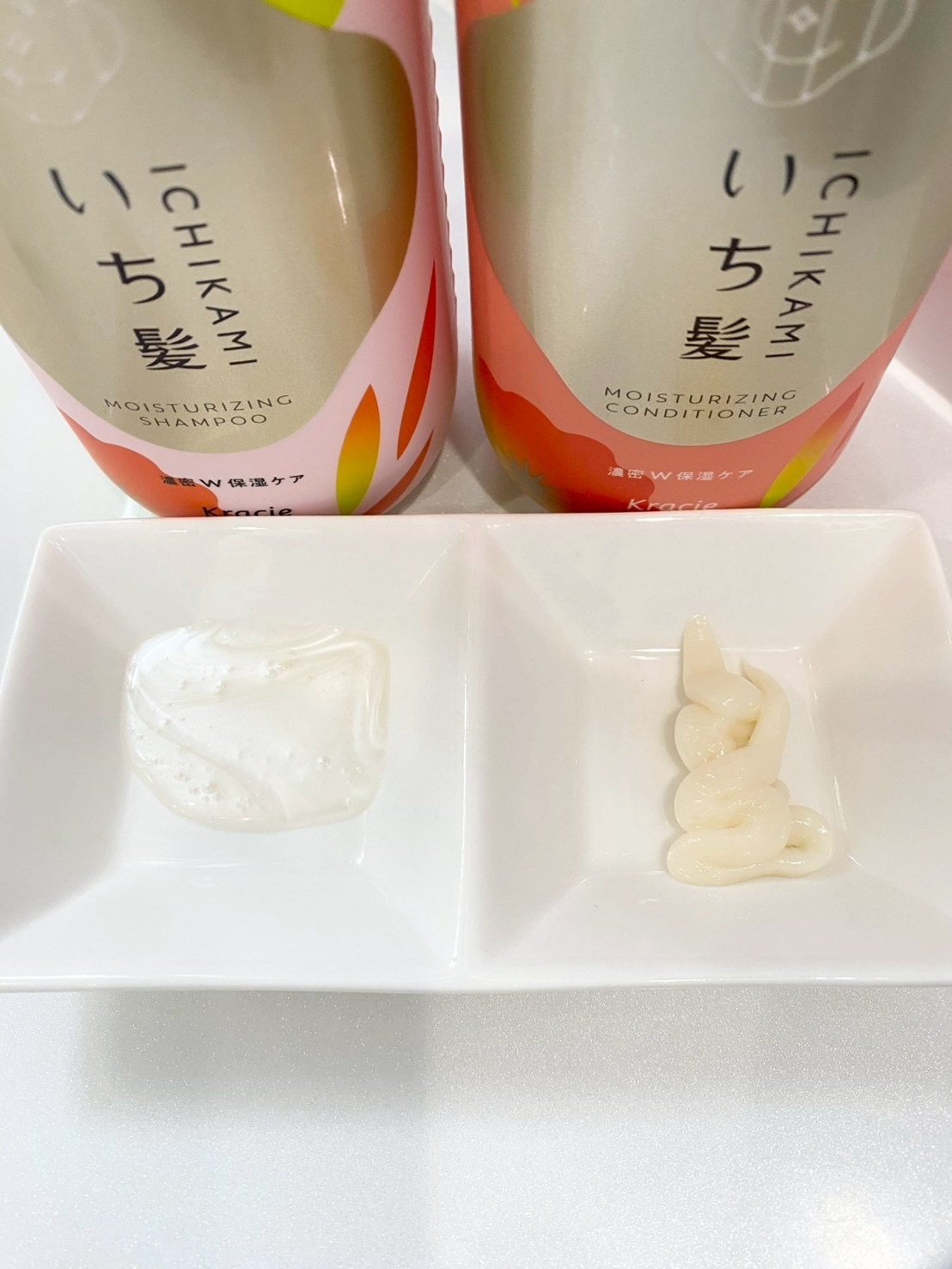 濃密Ｗ保湿ケア　シャンプー／コンディショナー/いち髪/市販シャンプーを使ったクチコミ（2枚目）