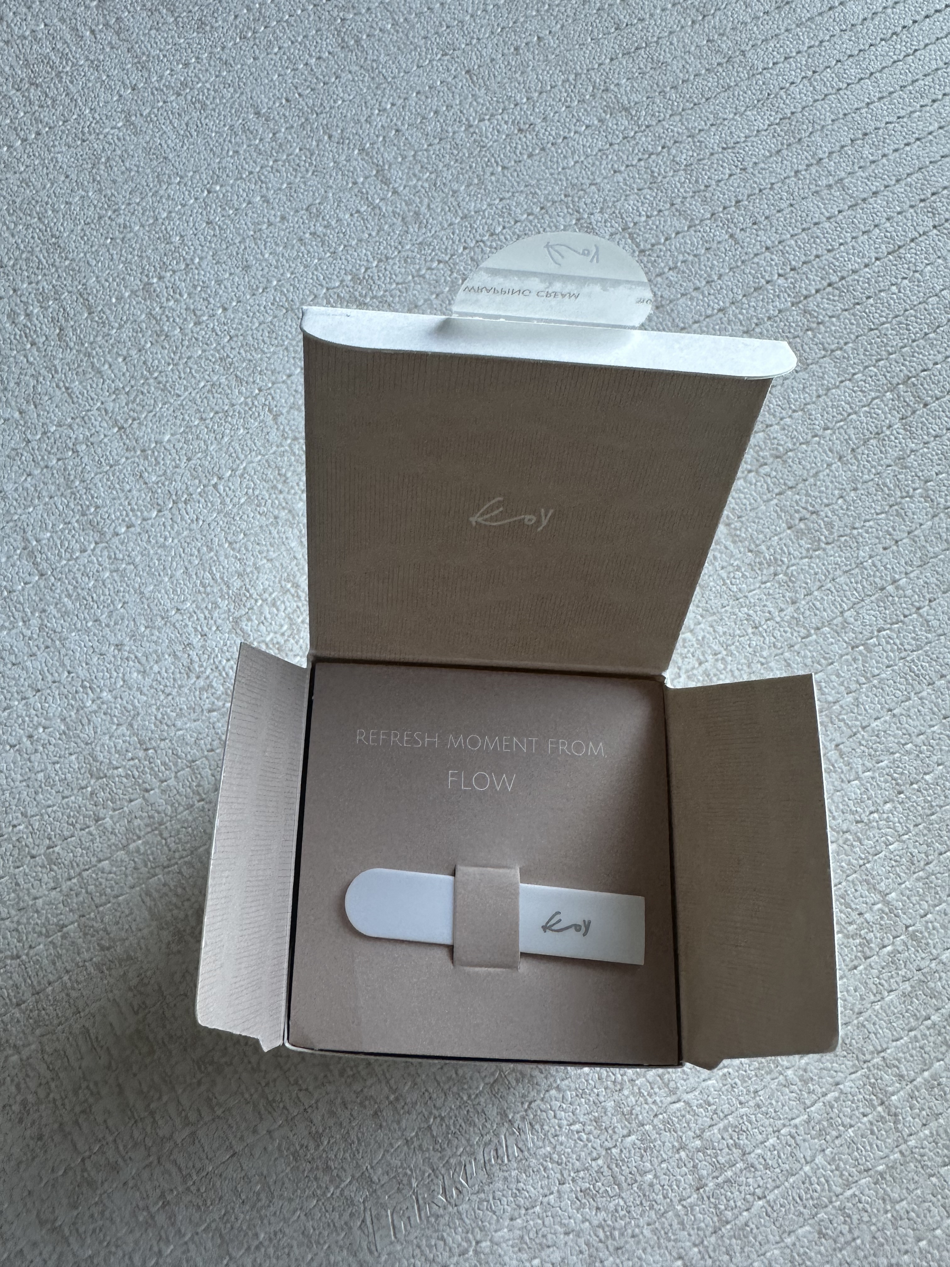 フローリフティングラッピングクリーム/koy/フェイスクリームを使ったクチコミ（2枚目）