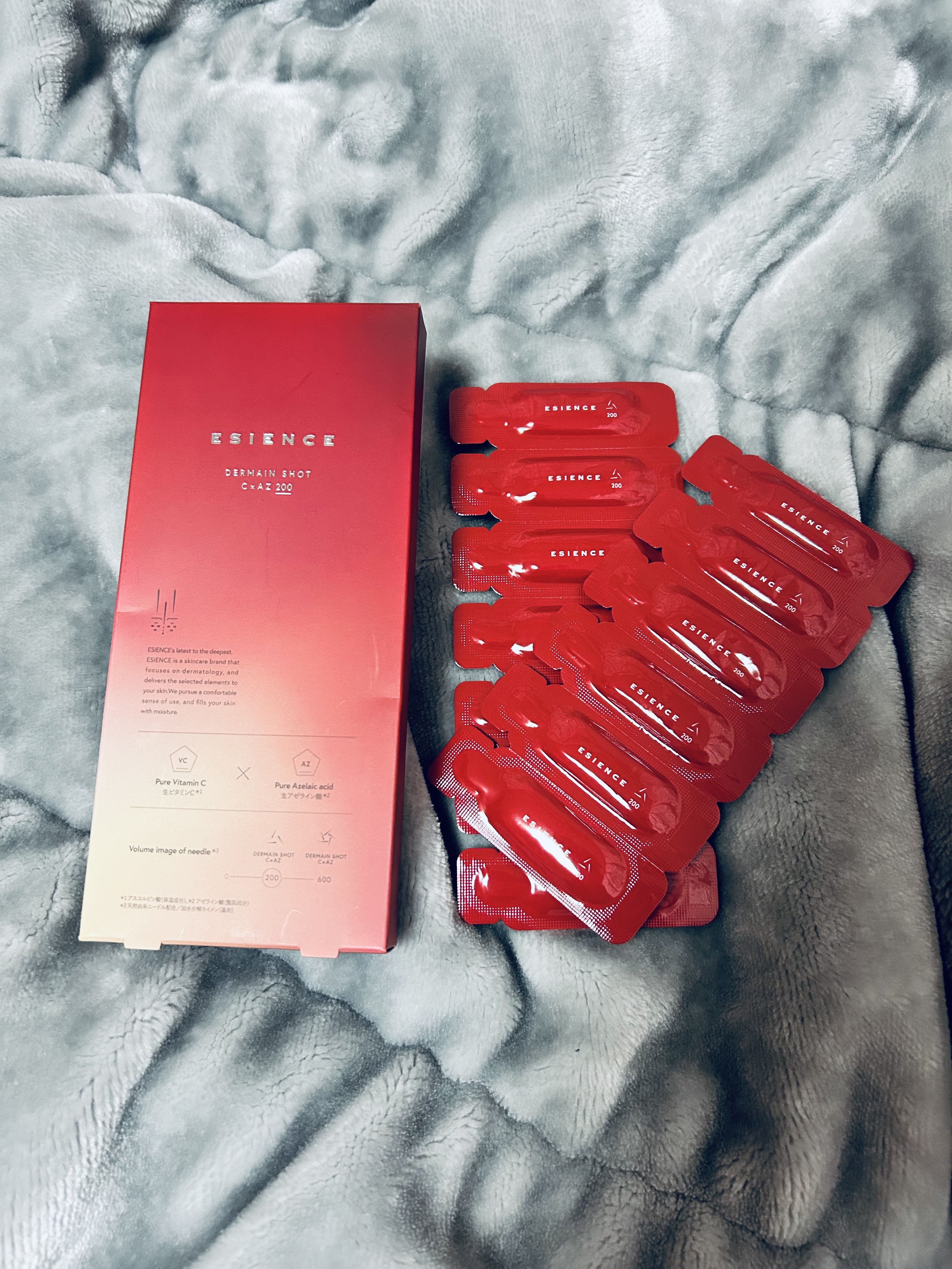 C×AZ ダーマインショット200/ESIENCE/美容液を使ったクチコミ（1枚目）