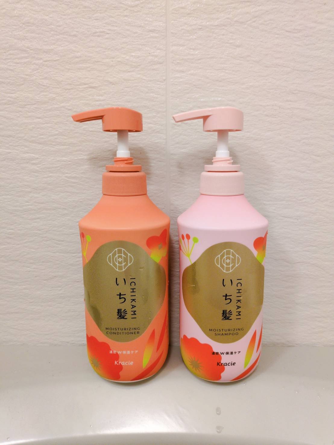 濃密Ｗ保湿ケア　シャンプー／コンディショナー コンディショナー ポンプ450ｇ/いち髪/市販シャンプーを使ったクチコミ（1枚目）