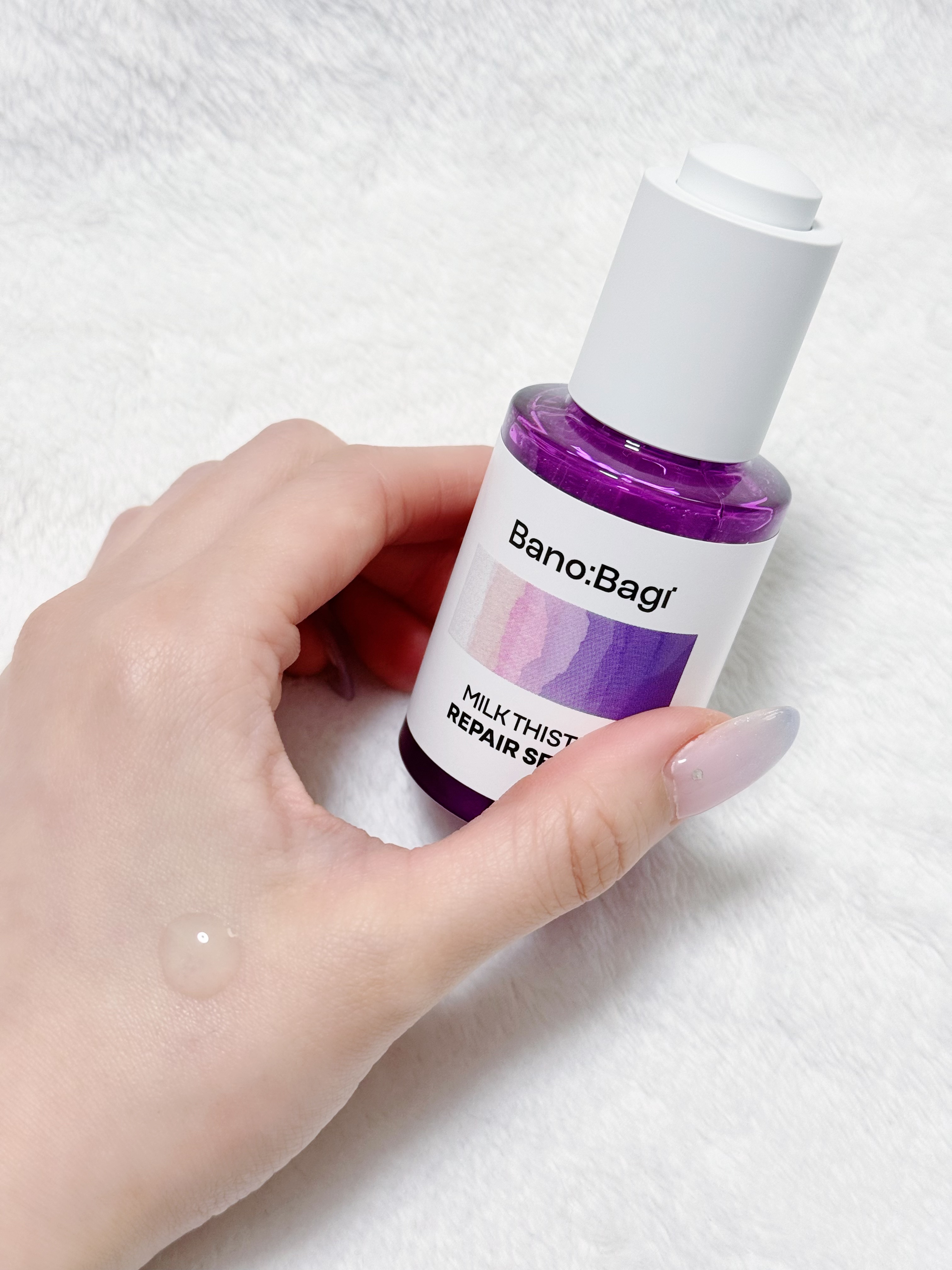 ミルクシスル リペアセラム/BANOBAGI/美容液を使ったクチコミ（2枚目）