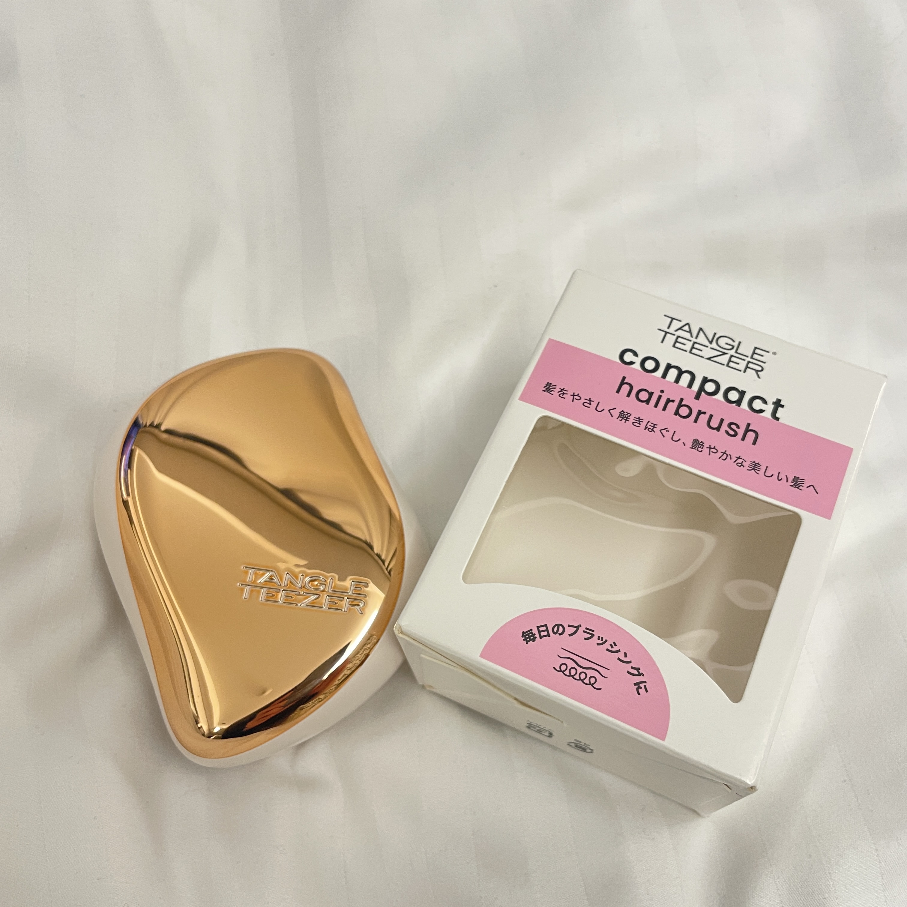 コンパクトスタイラー/TANGLE TEEZER/ヘアブラシを使ったクチコミ（1枚目）
