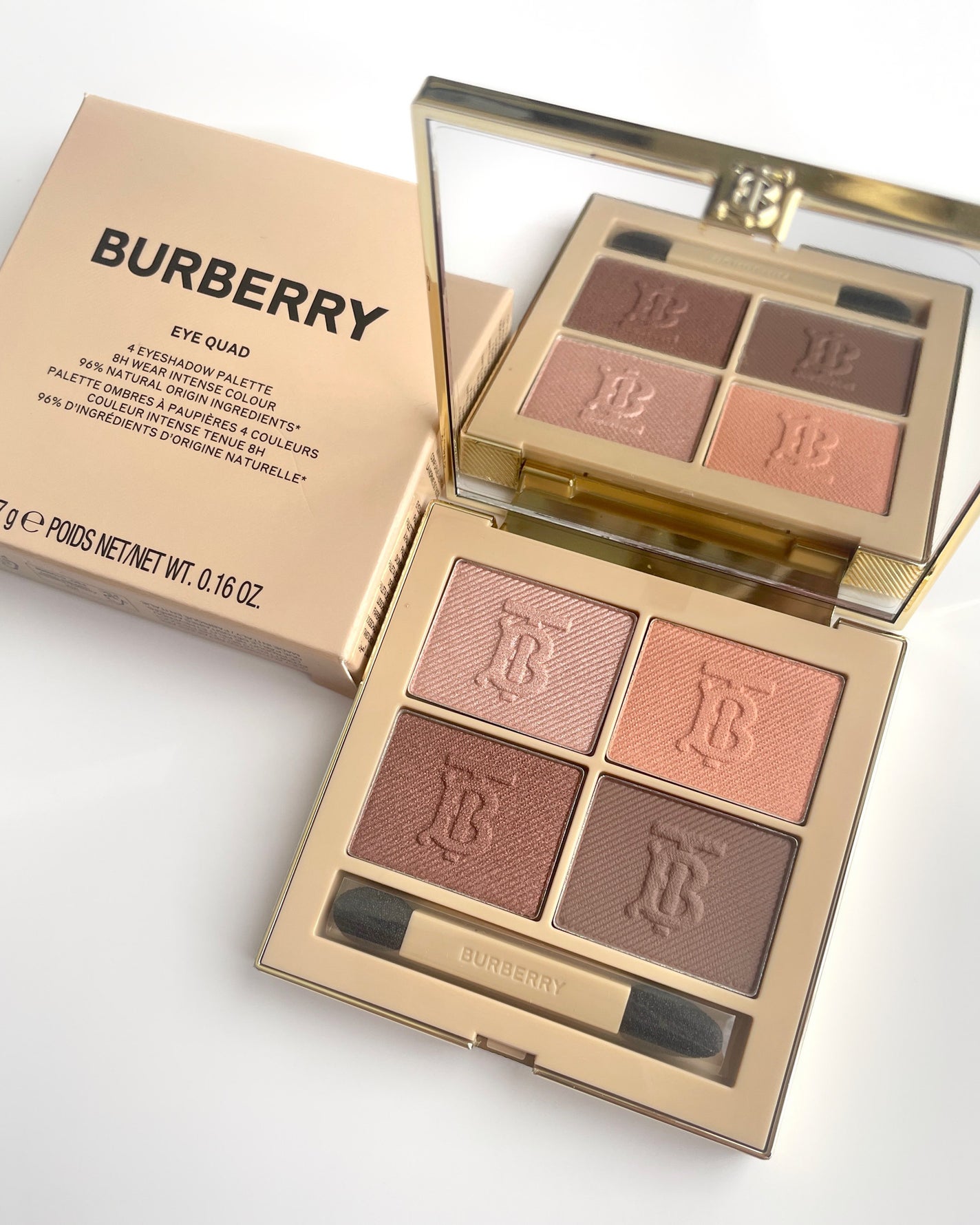 バーバリー アイ クアッド/Burberry Beauty/アイシャドウパレットを使ったクチコミ(1枚目)