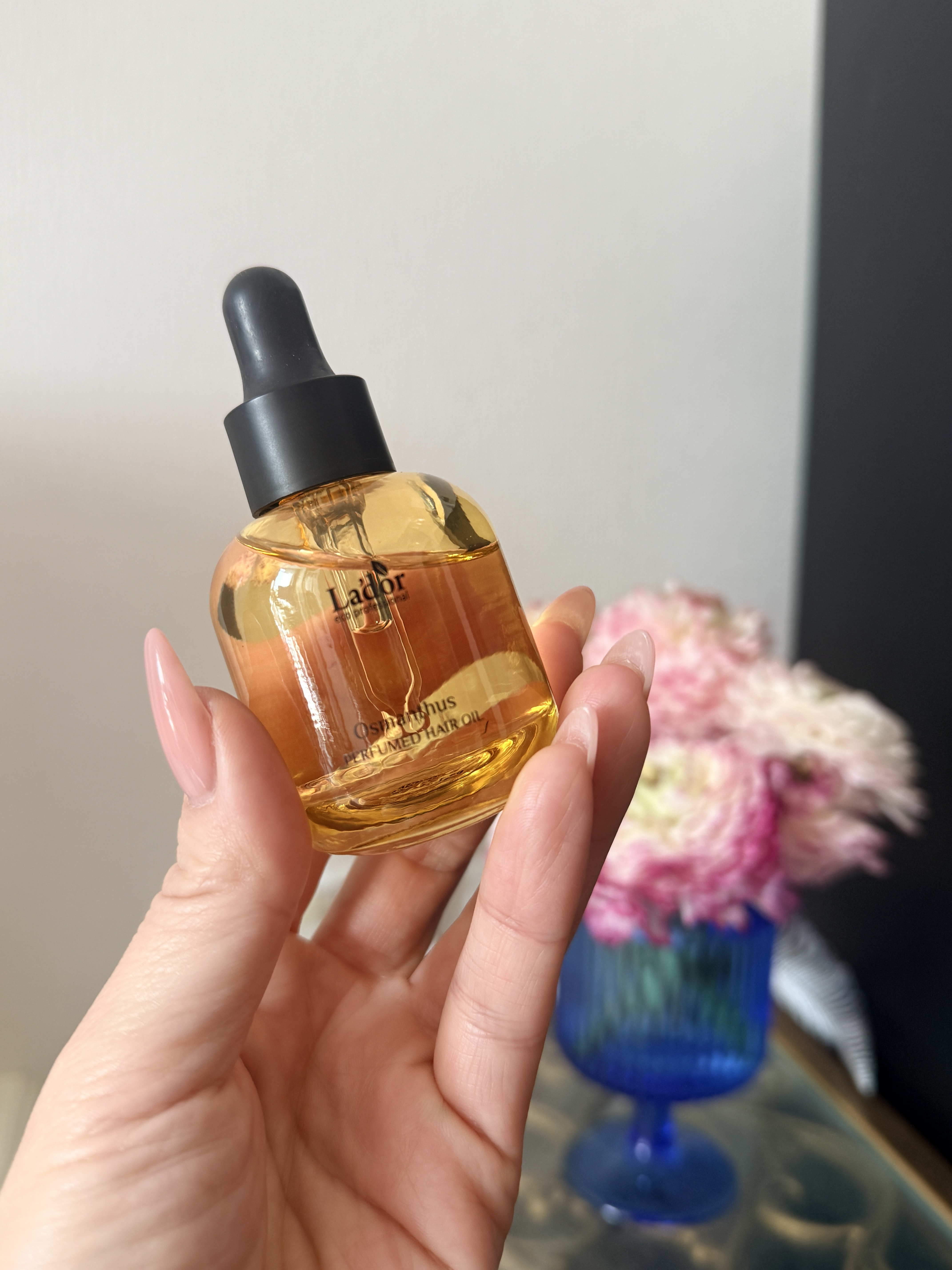 パフュームヘアオイル オスマンサス/La'dor/ヘアオイルを使ったクチコミ（1枚目）