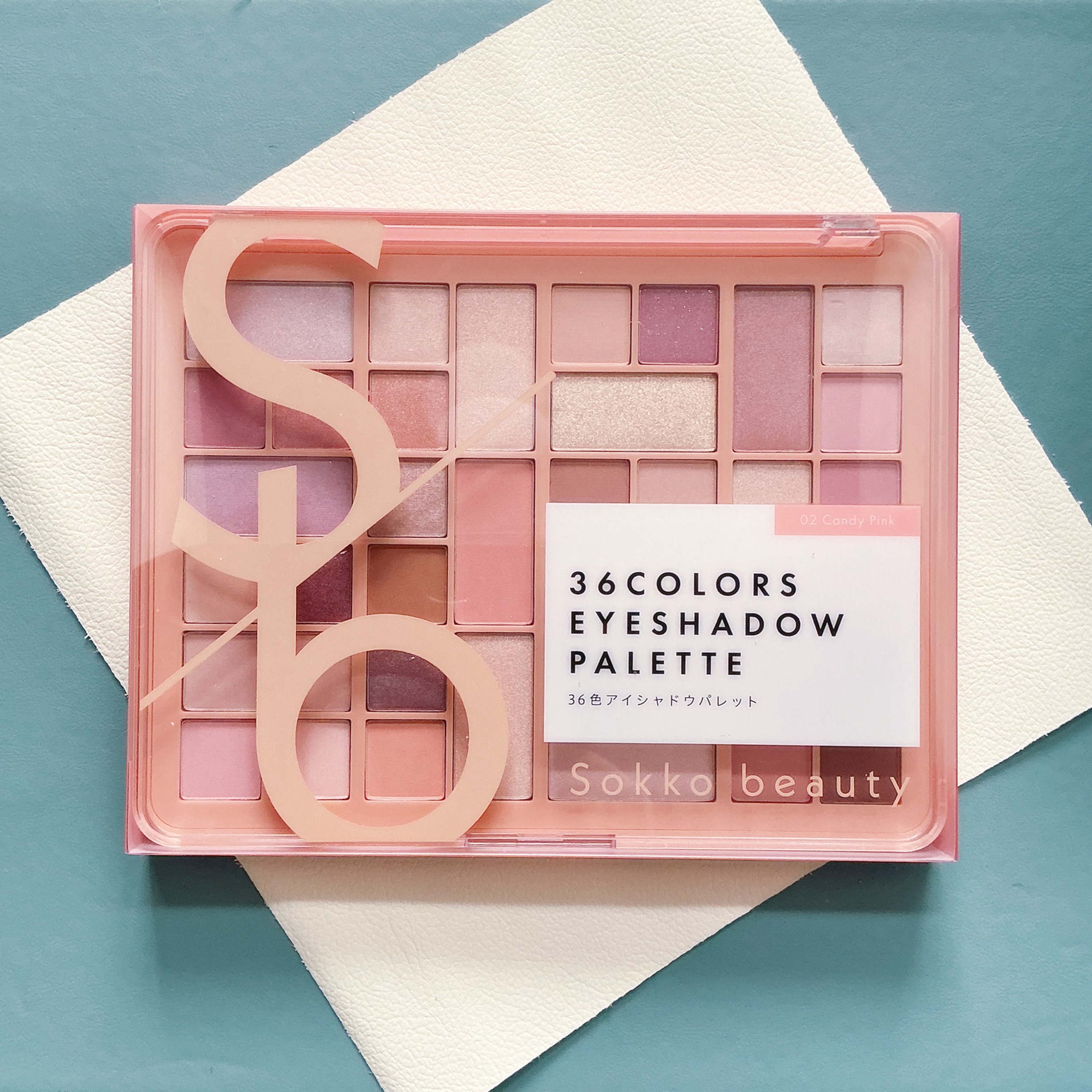 36色アイシャドウパレット/sokko beauty/アイシャドウパレットを使ったクチコミ（2枚目）