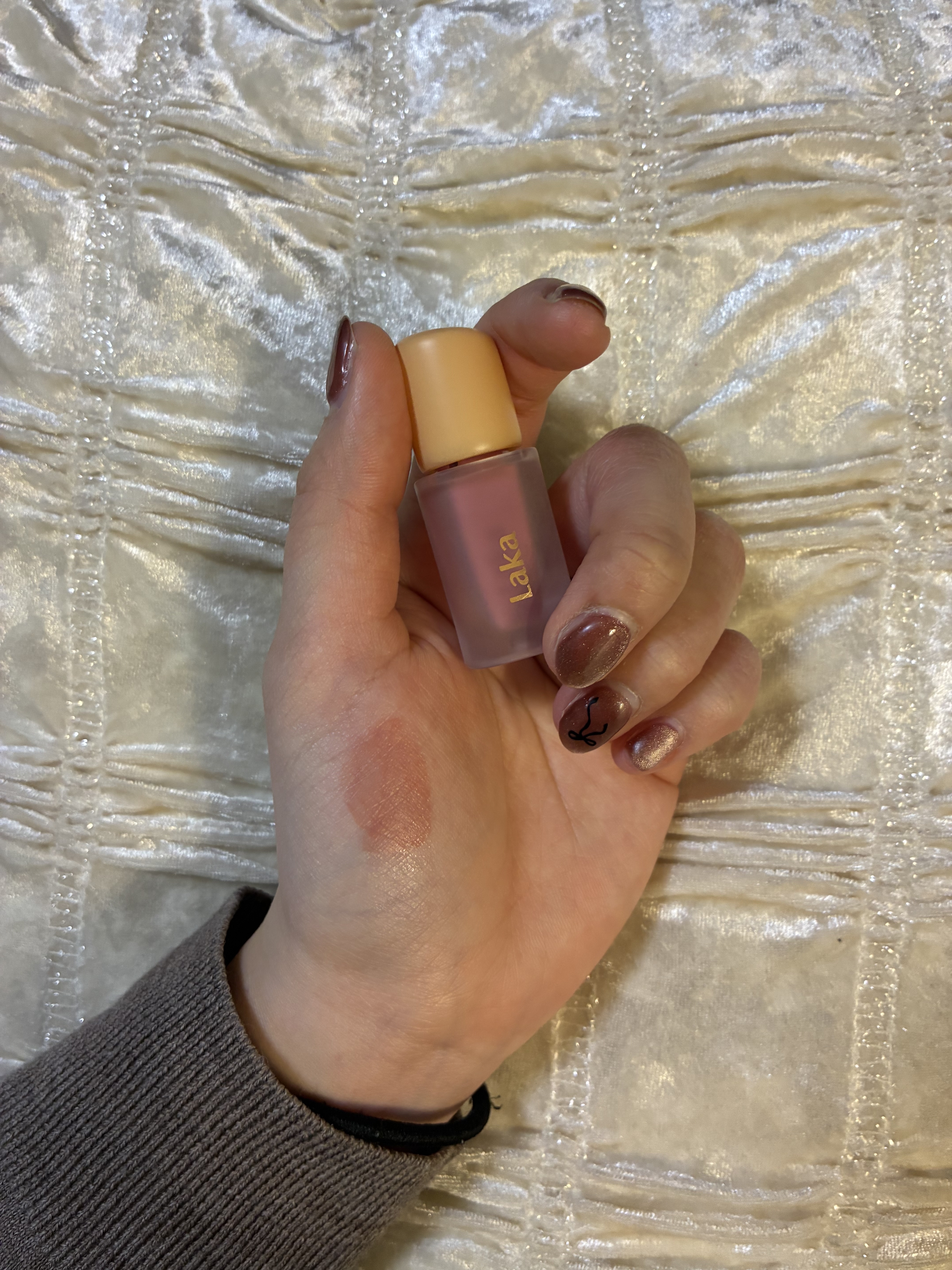 フルーティーグラムティント/Laka/リップティントを使ったクチコミ（2枚目）