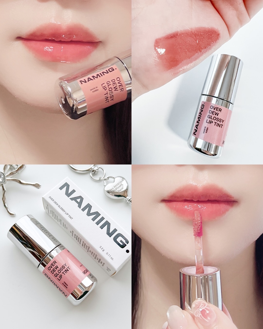 オーバーデューグロッシーリップティント/NAMING./リップティントを使ったクチコミ（1枚目）