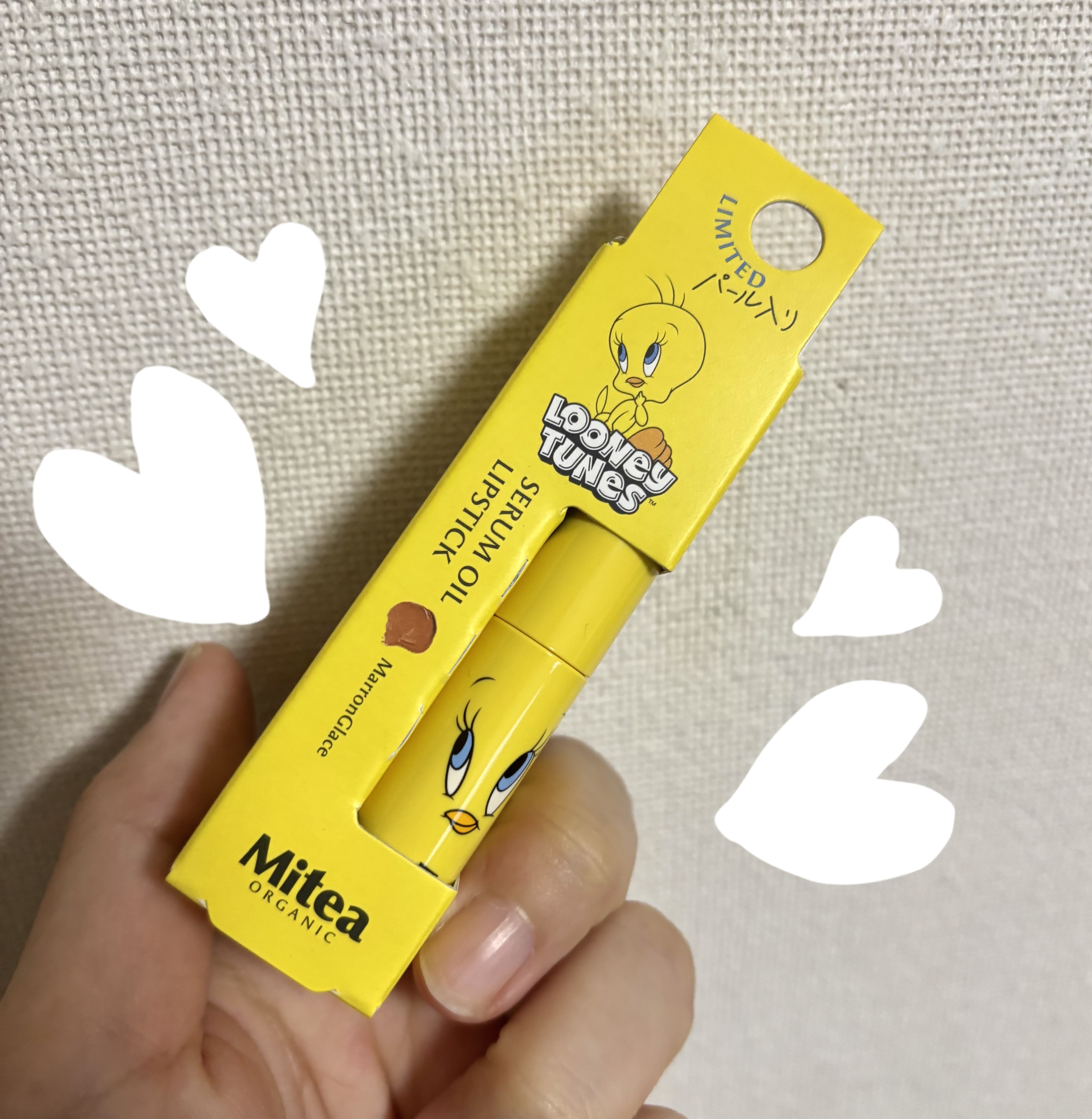 セラムオイルリップスティック /ミティア オーガニック/口紅を使ったクチコミ（1枚目）