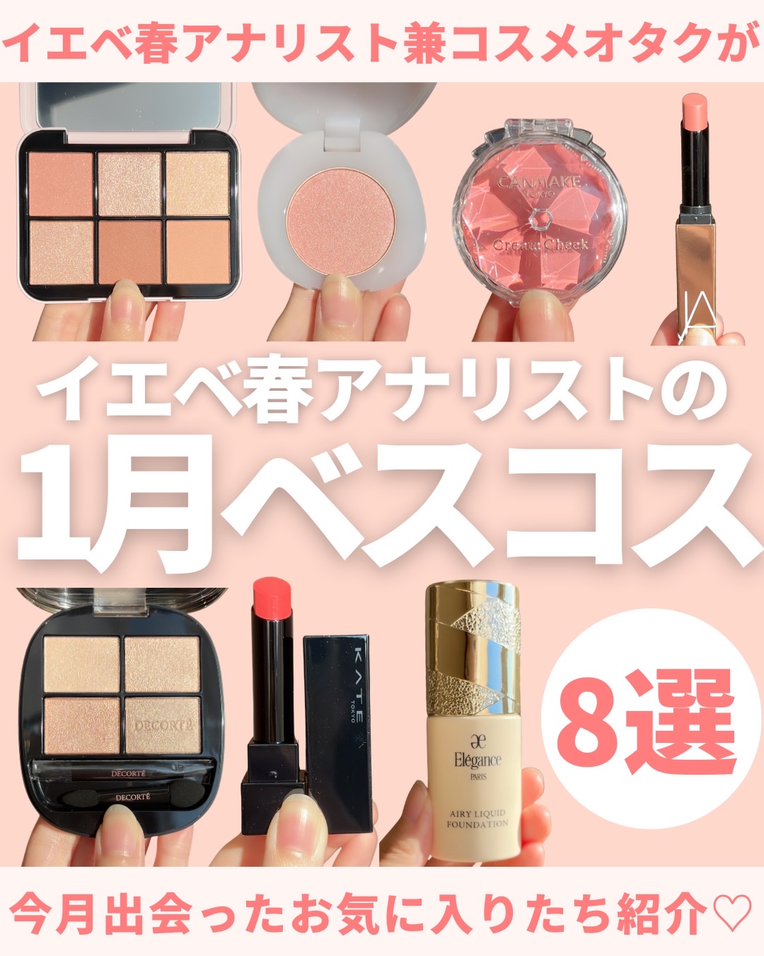 クリームチーク/キャンメイク/ジェル・クリームチークを使ったクチコミ（1枚目）