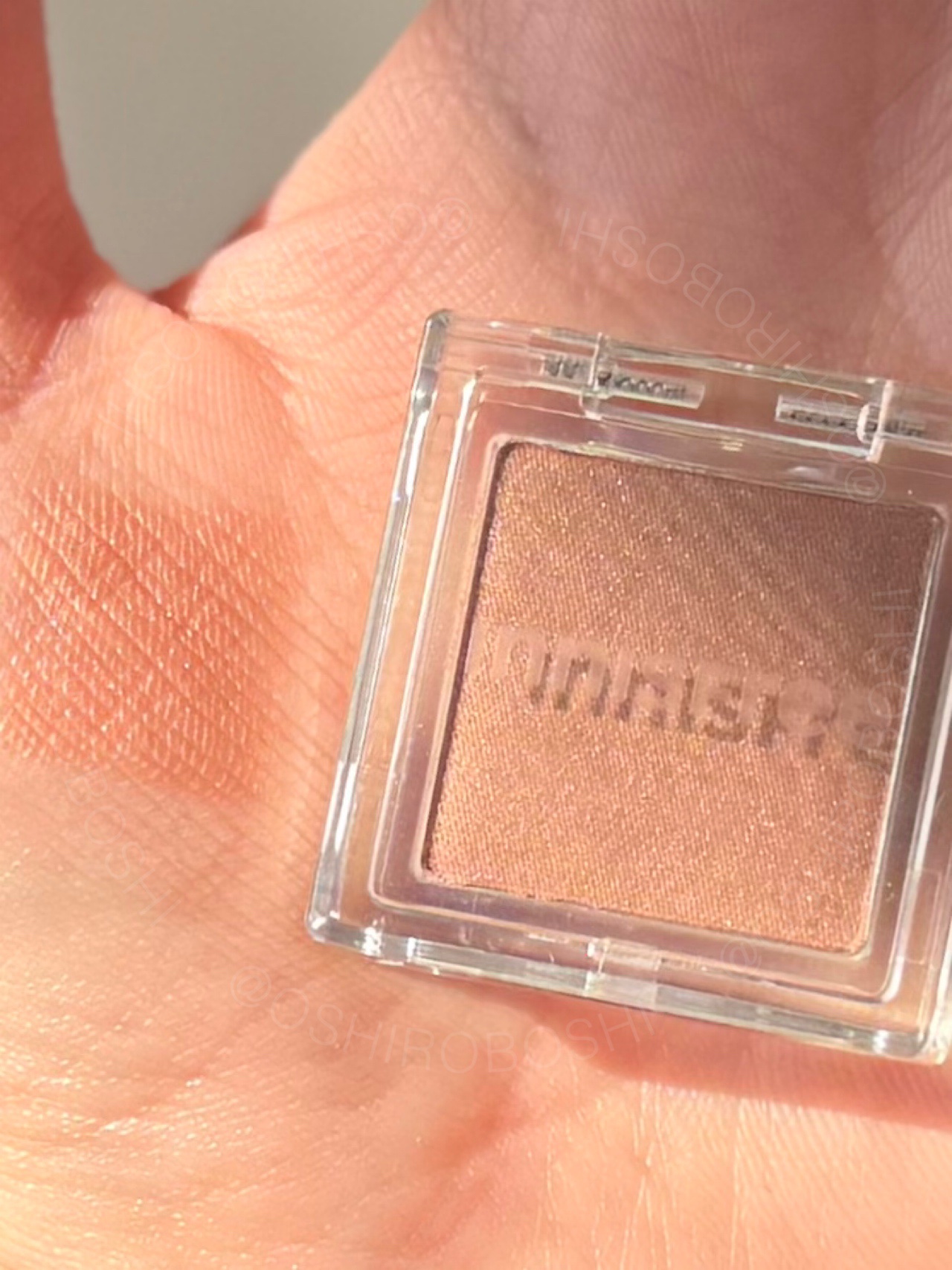 マイアイシャドウ シマー　N/innisfree/単色アイシャドウを使ったクチコミ（2枚目）