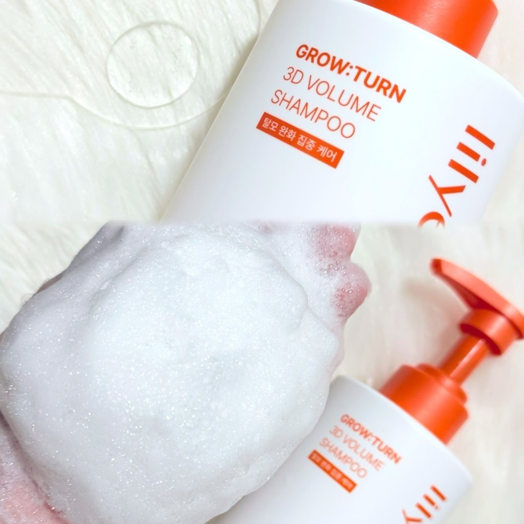 グローターンシャンプー 500ml/リリーイブ/市販シャンプーを使ったクチコミ（2枚目）