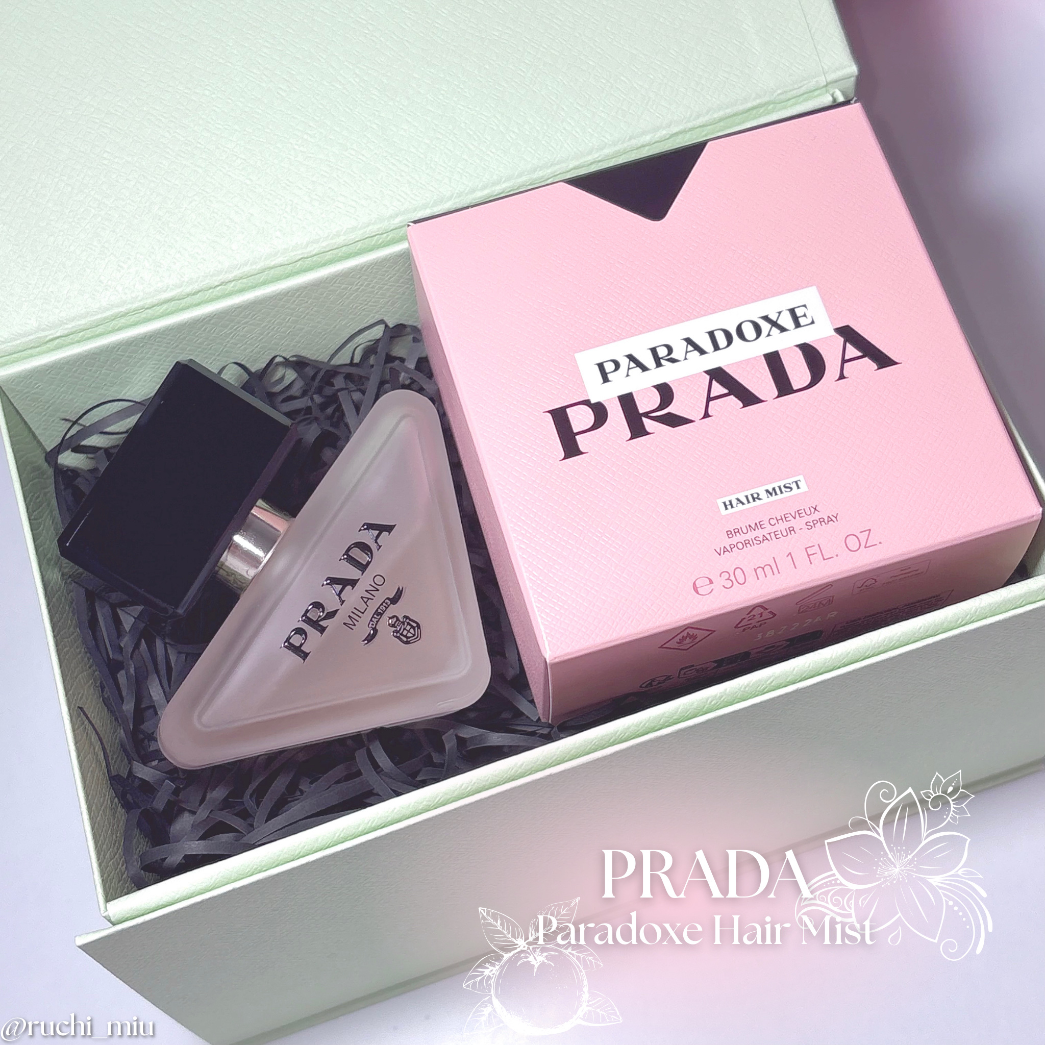 プラダ パラドックス ヘアミスト/PRADA BEAUTY/ヘアミストを使ったクチコミ（1枚目）