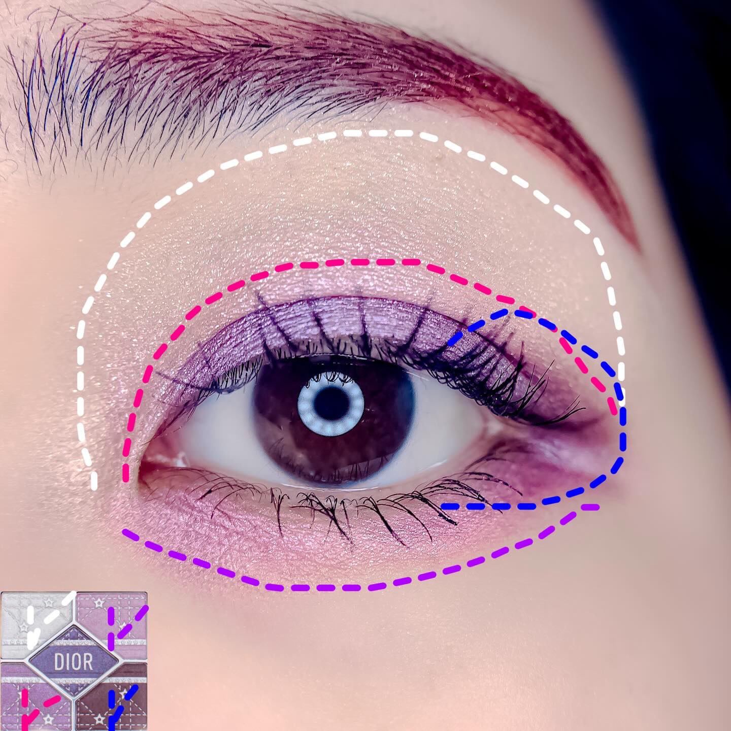 ディオールショウ サンク クルール（ホリデーコレクション 2025 限定品）/Dior/アイシャドウを使ったクチコミ（2枚目）