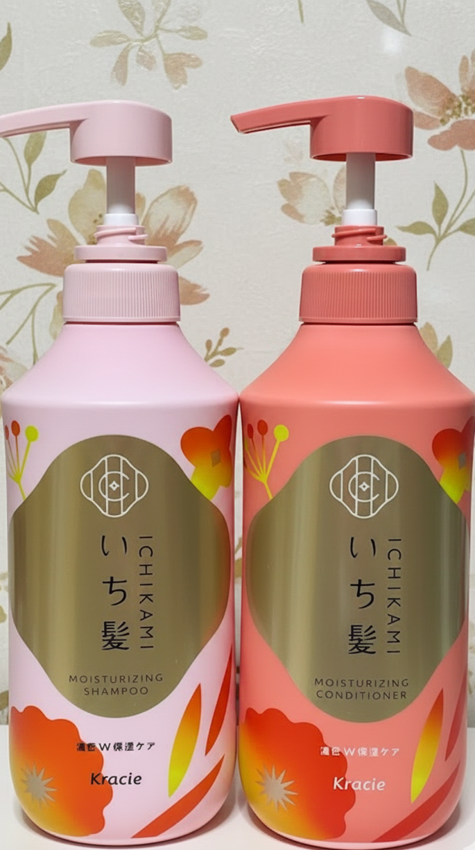 濃密Ｗ保湿ケア　シャンプー／コンディショナー/いち髪/市販シャンプーを使ったクチコミ（1枚目）