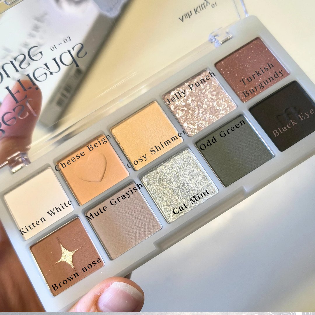 ビーマイベストフレンズハウスパレット/Milk Touch/アイシャドウパレットを使ったクチコミ（2枚目）