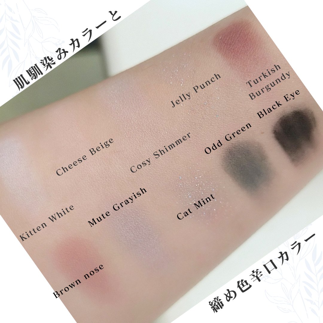 ビーマイベストフレンズハウスパレット/Milk Touch/アイシャドウパレットを使ったクチコミ（3枚目）