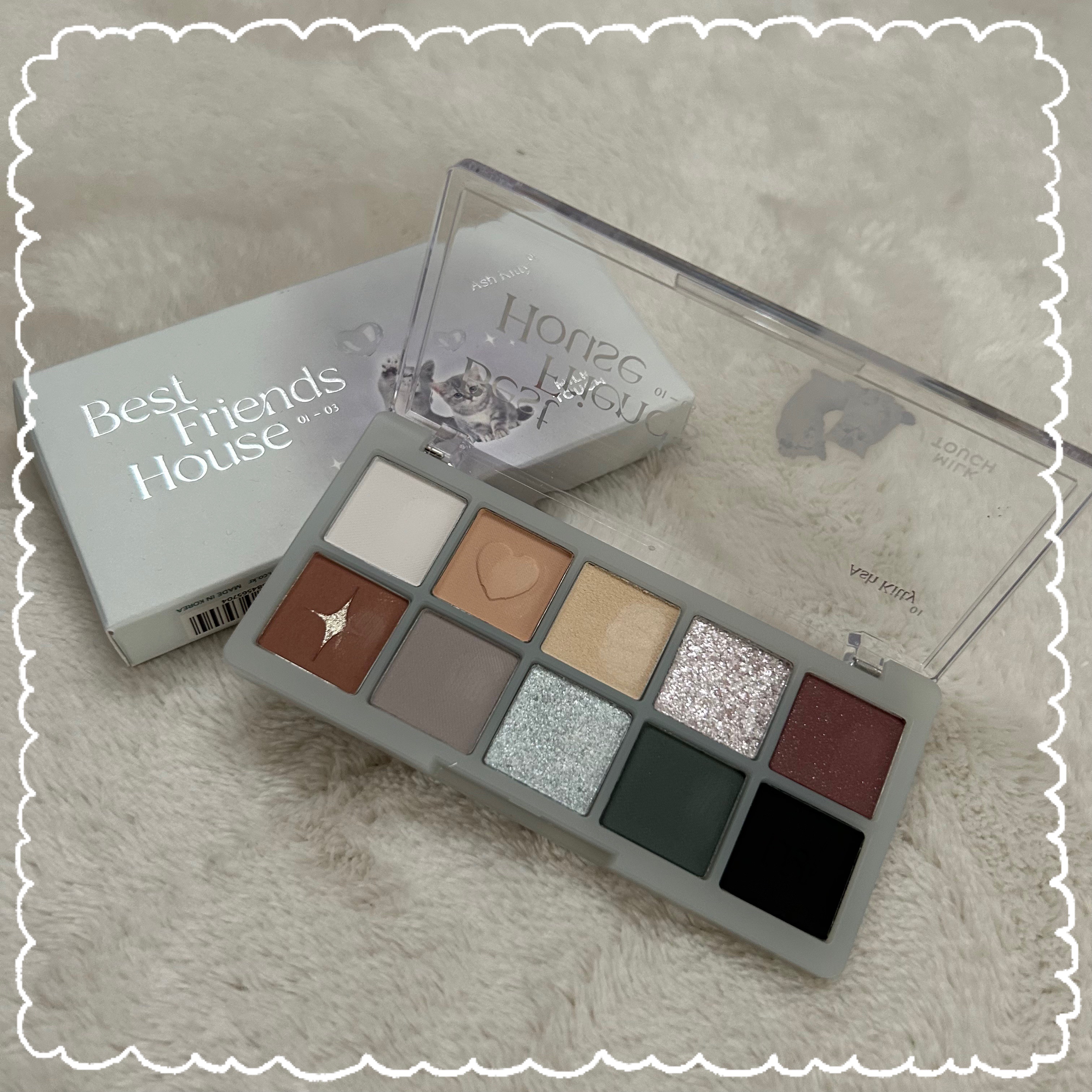 ビーマイベストフレンズハウスパレット/Milk Touch/アイシャドウパレットを使ったクチコミ（2枚目）